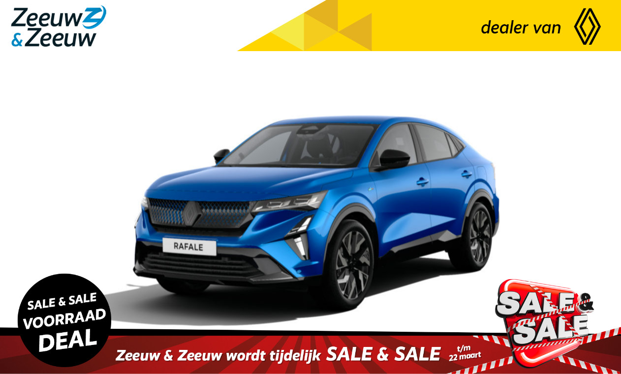 Renault Rafale 1.2 E-Tech 4x4 plug-in hybrid 300 esprit Alpine 3000,- KORTING OP DE GESELECTEERDE VOORRAAD! || BEL 0174 210 330