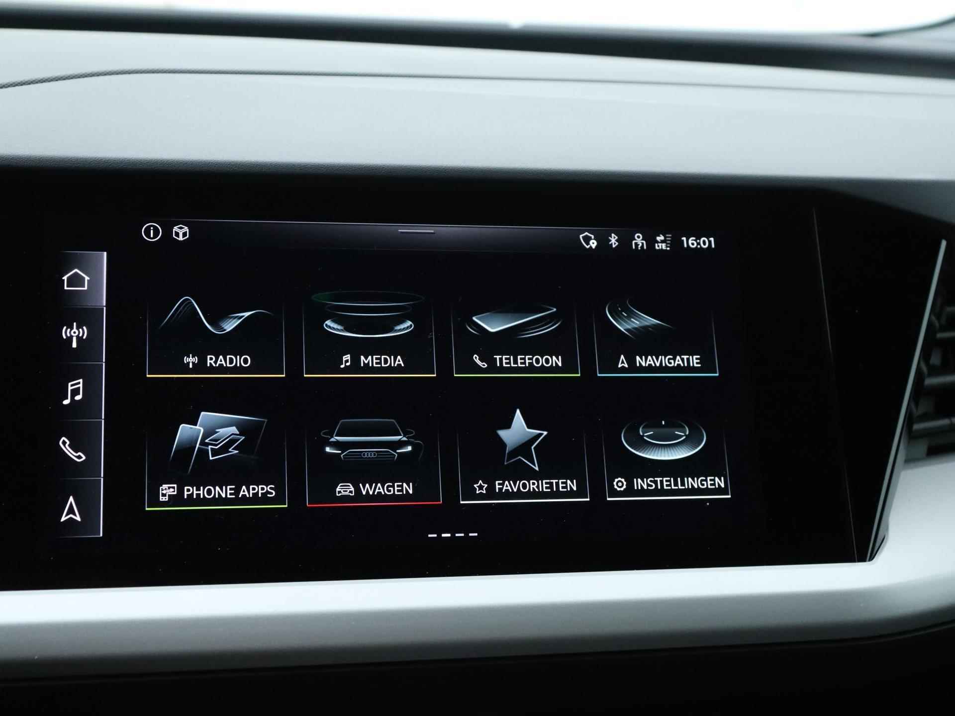 Audi Q4 40 e-tron edition 77 Kwh 40 Launch edition 77 kWh | Automaat | LED Matrix | Climate control| Lichtmetalen velgen | Adaptive cruise control | Camera | Parkeersensoren | Elektrische Kofferklep | Getint glas | - 15/31