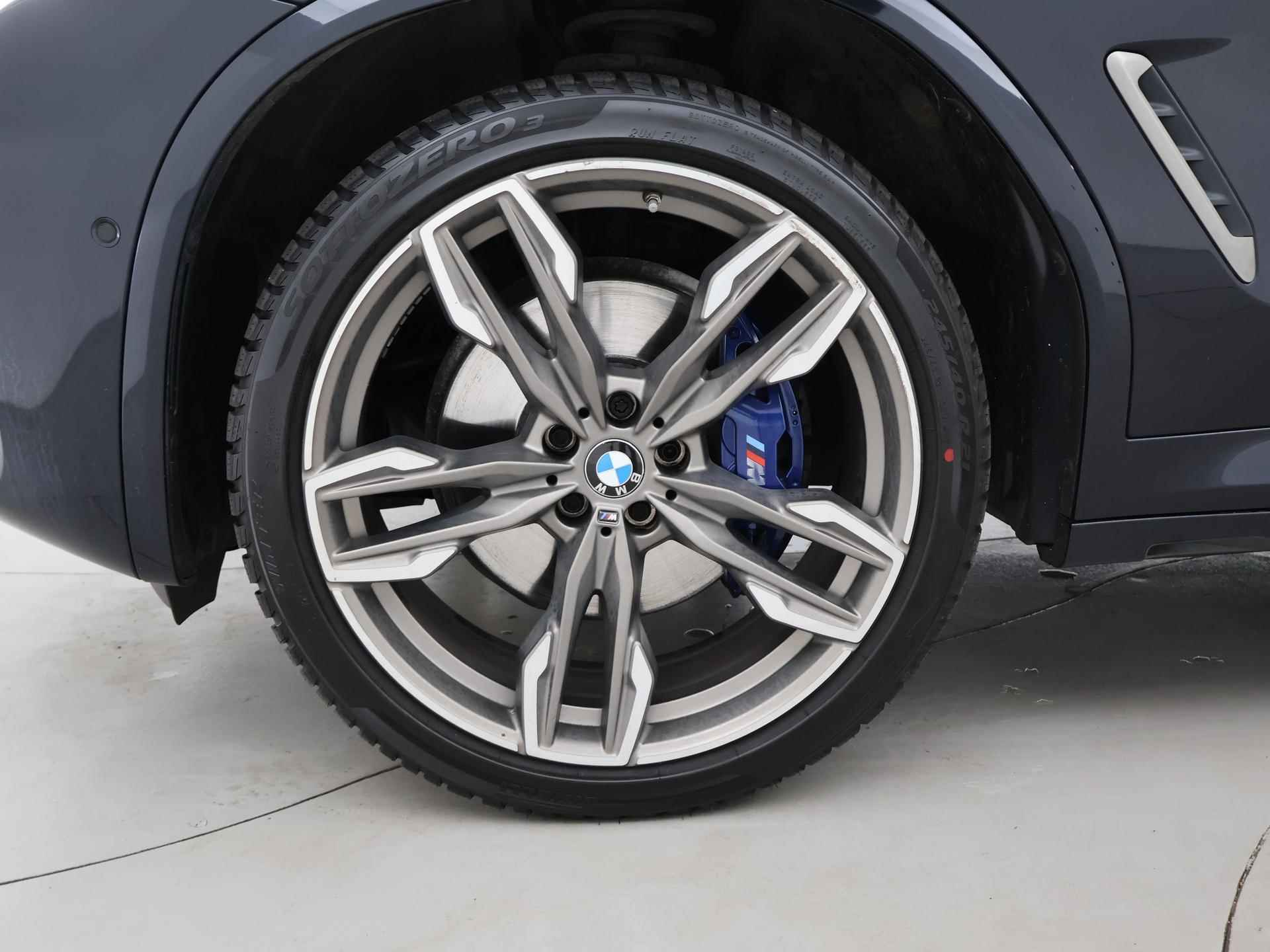 BMW X3 M40i XDRIVE 360 PK *66.018 KM* BTW + TREKHAAK | STANDKACHEL | HEAD-UP | 21 INCH | SFEERVERLICHTING | PANORAMA - 14/61