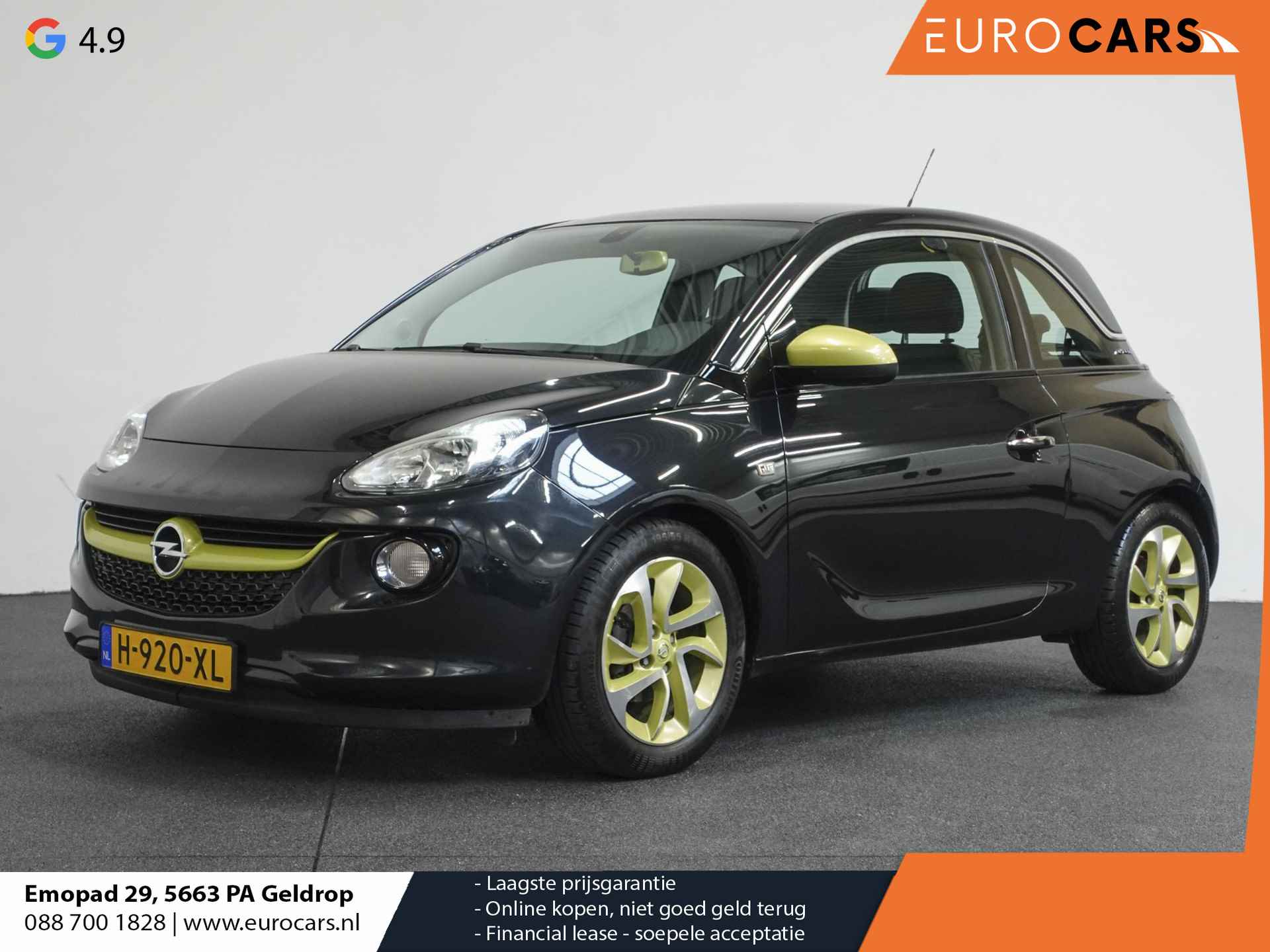 Opel ADAM 1.4 Jam Airco Stoelverwarming LMV Radio/ CD Half Leder