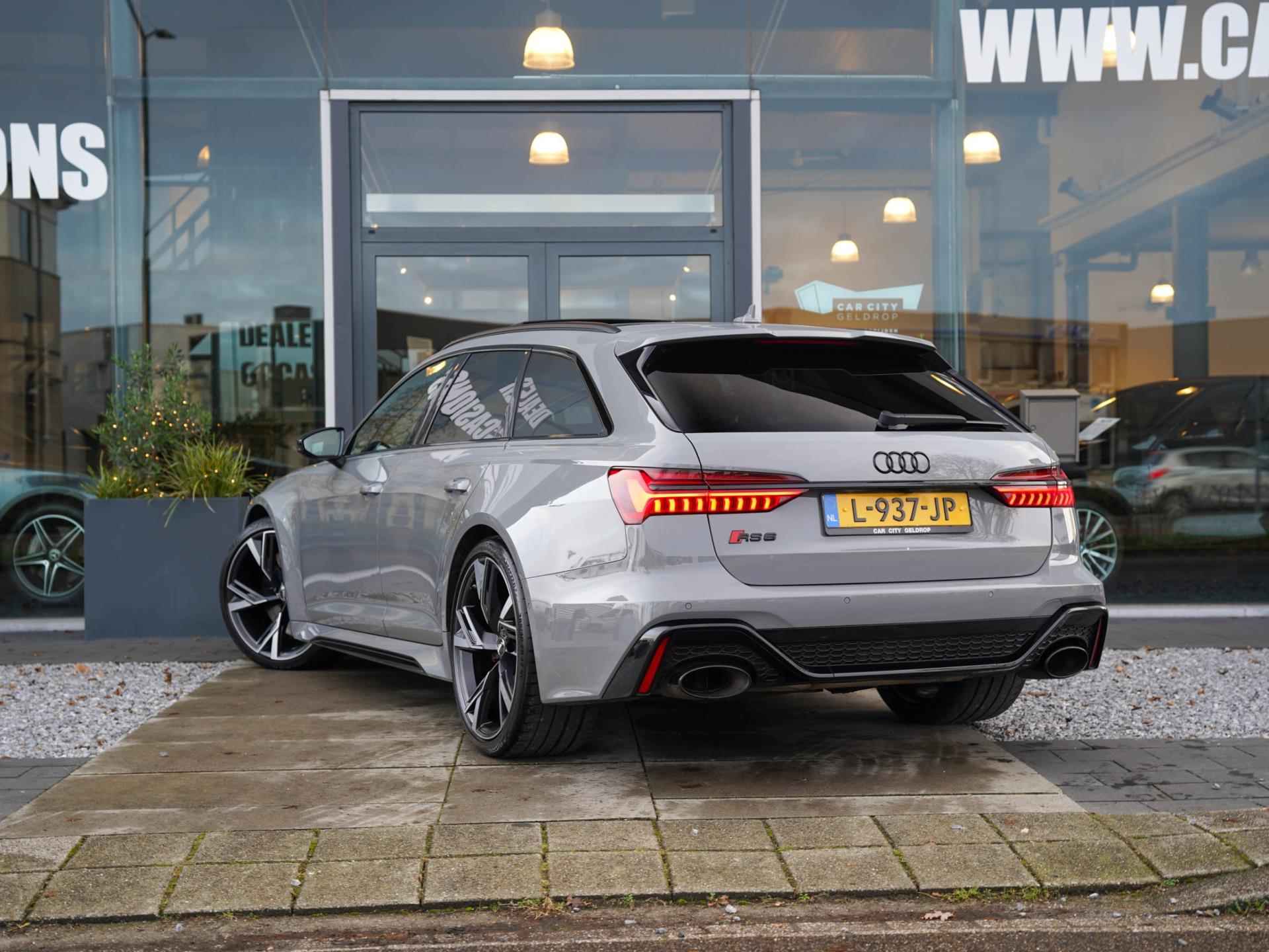 Audi RS6 TFSI quattro / B&O Adv / RS-sportuitlaat / HUD / 360 / Pano / Ambient / Stl. koeling / RS Design / Keyless - 2/41