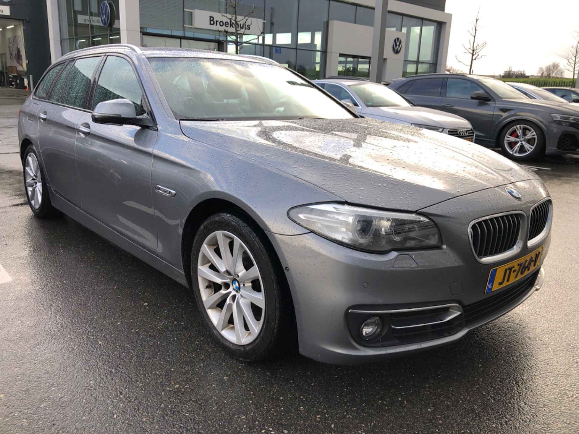 BMW 5 Serie Touring 520d Luxury Edition 190PK Automaat | Orgineel NL | Navigatie Groot | Digitaal Dashboard | Leder | Elektrisch Panorama Dak | Memory Seats | Stoelverwarming | Camera | Unieke Kilometerstand | Parkersensoren Rondom | Navigatie - 8/8