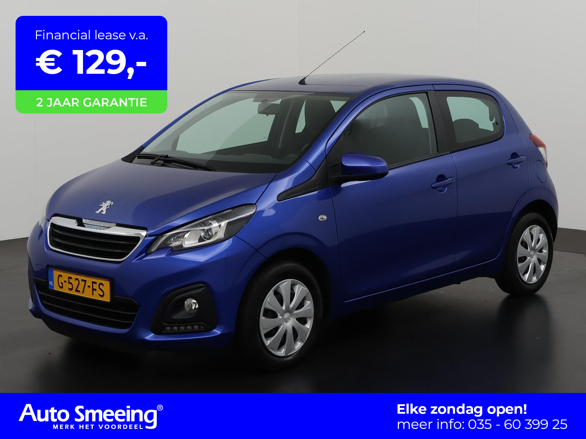 Peugeot 108 1.0 e-VTi Active | Airco | Bluetooth | Zondag Open!