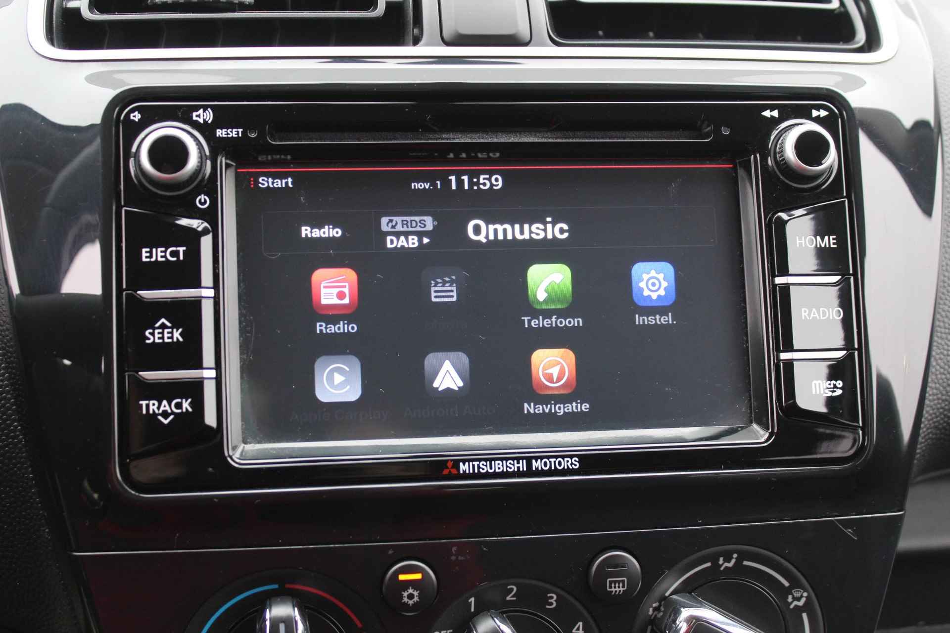 Mitsubishi Space Star 1.0 Active / Navigatie + Apple Carplay/Android Auto / Achteruitrijcamera / Airco / Bluetooth / Elektrische Ramen Voor & Achter / - 10/37