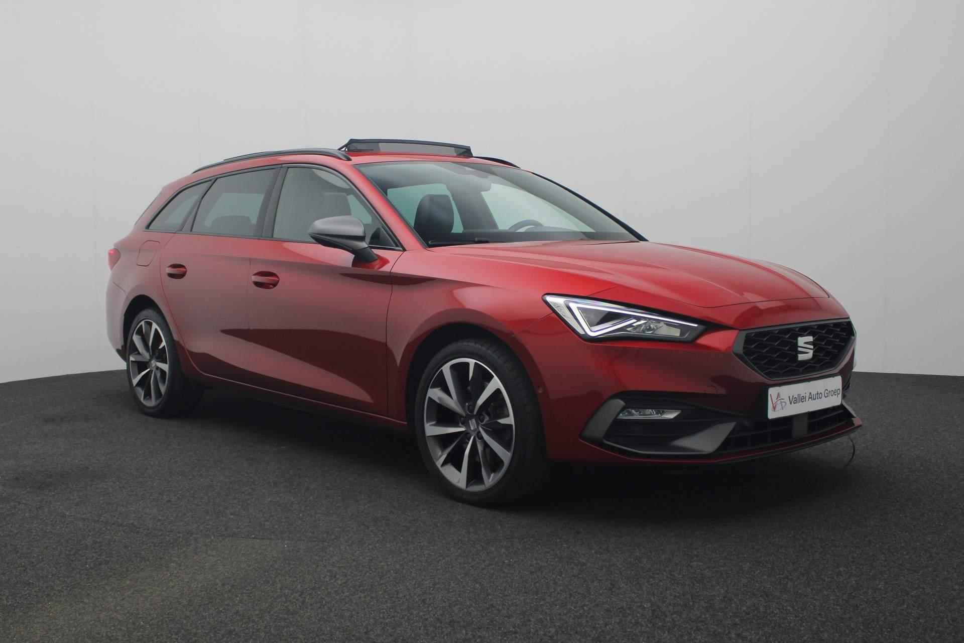 SEAT Leon Sportstourer 1.4 TSI 204PK DSG eHybrid PHEV FR | Pano | Leder/alcantara | Geheugenstoel | Adaptief onderstel | Camera | Navi | Stuur-stoelverwarming | Keyless | ACC - 32/39