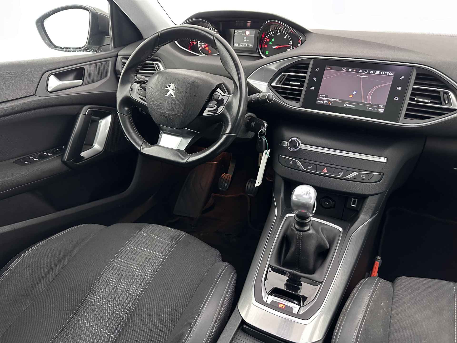 Peugeot 308 SW 1.5 BlueHDi Blue Lease Premium *PANO | NAVI-FULLMAP | CAMERA | ECC | PDC | CRUISE | DAB | LANE-ASSIST | SPORT-SEATS | 16''ALU* - 7/32