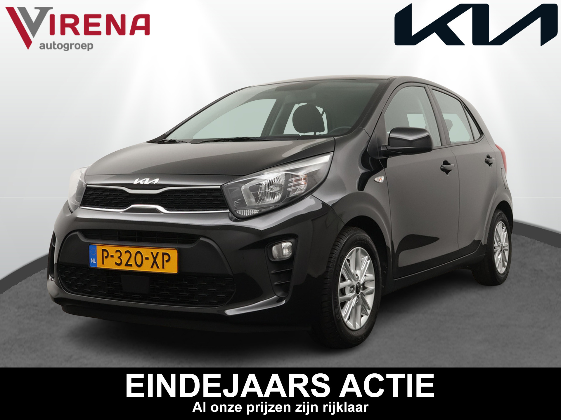 Kia Picanto 1.0 DPi DynamicLine - Apple Carplay/Android Auto - Achteruitrijcamera - Cruise Control - Fabrieksgarantie tot 07-2029