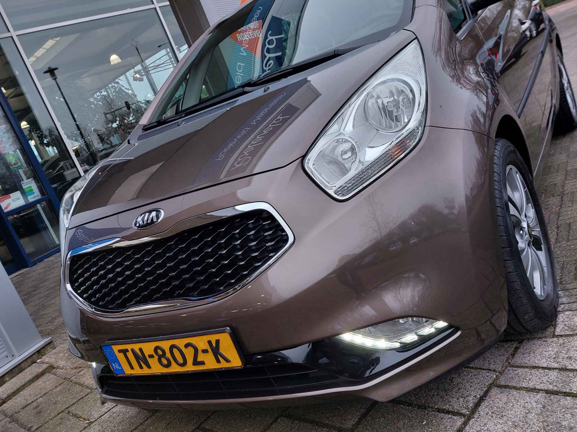 Kia Venga 1.4 CVVT 90pk Edition | 1ste Eigenaar | Navi | Clima | Cruise | Panorama Schuifdak | Pdc+Camera | Licht+Regensensor | Mistlampen | Privacy Glass | 16''lm | Trekhaak - 44/48