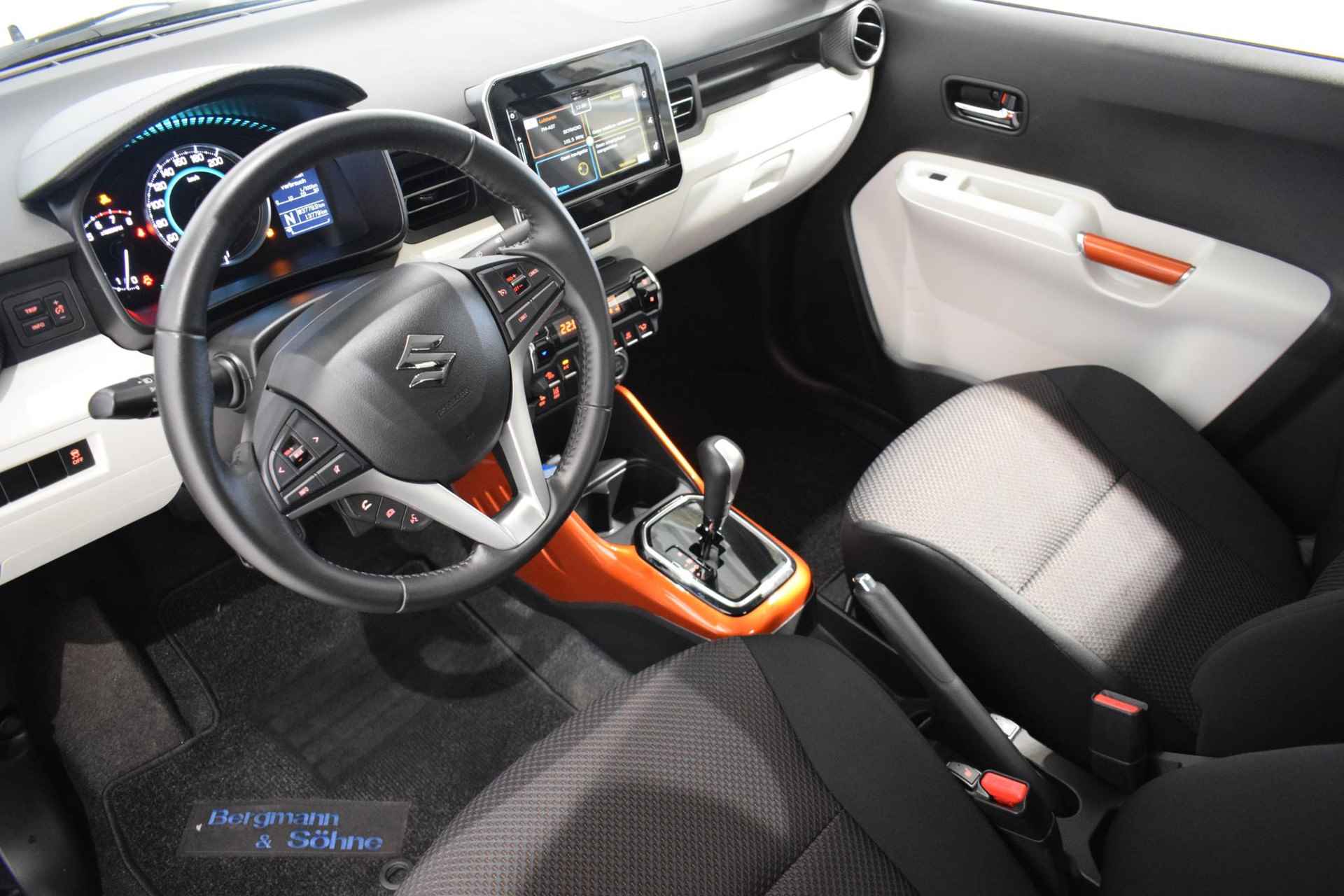 Suzuki Ignis 1.2 Stijl | Achteruitrijcamera | Stoelverwarming | Keyless-entry | Navigatie | Automatische regen/licht sensor | Elektrische + verwarmare zijspiegels | Apple Carplay/Android auto | Cruise control | - 16/45