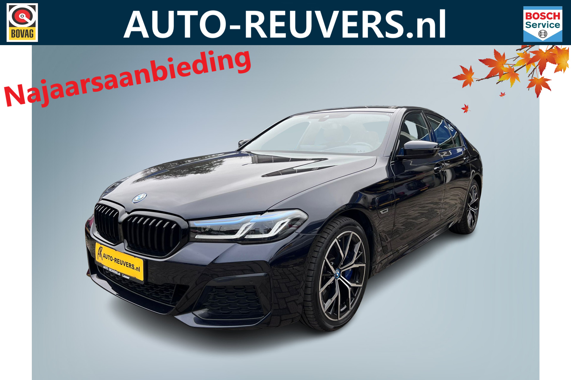 BMW 5 Serie 545e xDrive M-Sport / Leder / Navi / Carplay / DAB / Harman Kardon