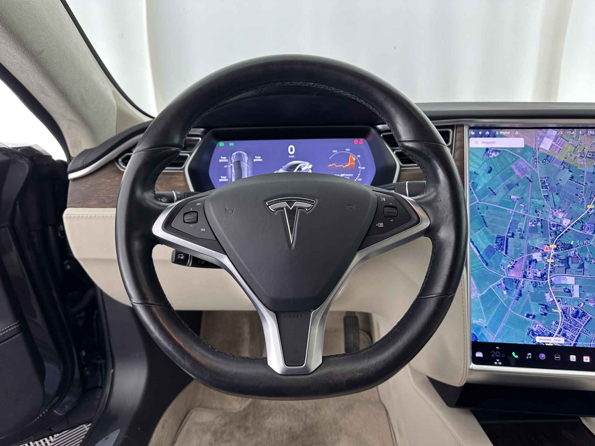 Tesla Model S 100D AWD  [ 3-Fase ] (INCL-BTW) *PANO | NAPPA-FULL-LEATHER | AUTO-PILOT | AIR-SUSPENSION | FULL-LED |  ADAPT.CRUISE | KEYLESS | MEMORY-PACK | SURROUND-VIEW | DIGI-COCKPIT | COMFORT-SEATS | 19''ALU* - 23/40