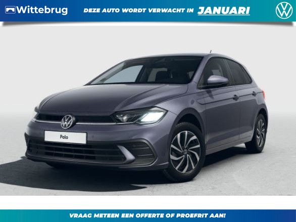 Volkswagen Polo 1.0 TSI DSG Life !!!Profiteer ook van 1.500 EURO inruilpremie!!! bij viaBOVAG.nl