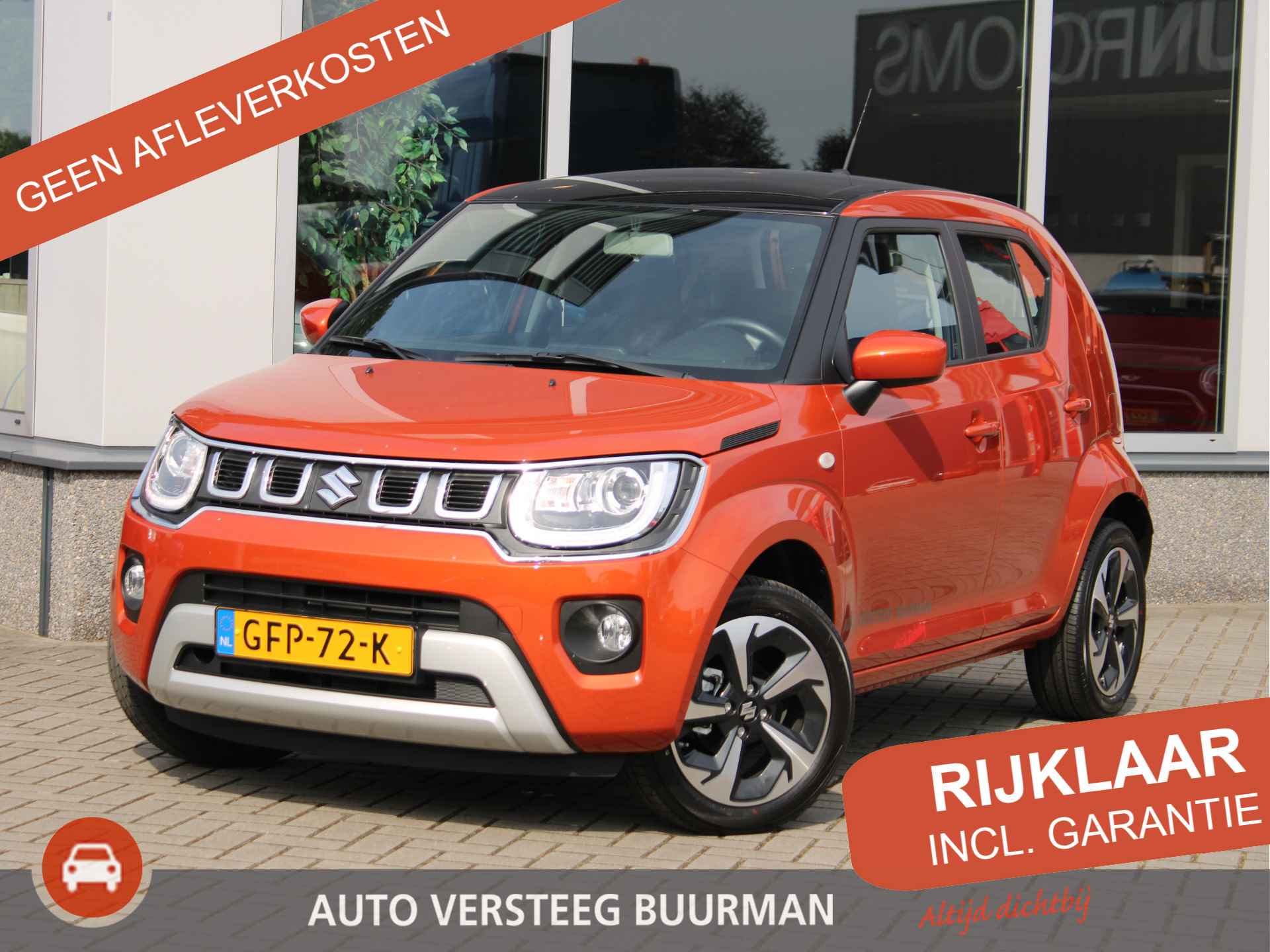 Suzuki Ignis 1.2 Smart Hybrid Comfort Bluetooth, Radio-CD Speler, Elektrisch Verstelbare Buitenspiegels, Start-/Stopsysteem, Airco - 1/31