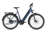 GAZELLE Ultimate C380 HMB 500Wh Lage instap Mallard Blue Glans 53cm 2024