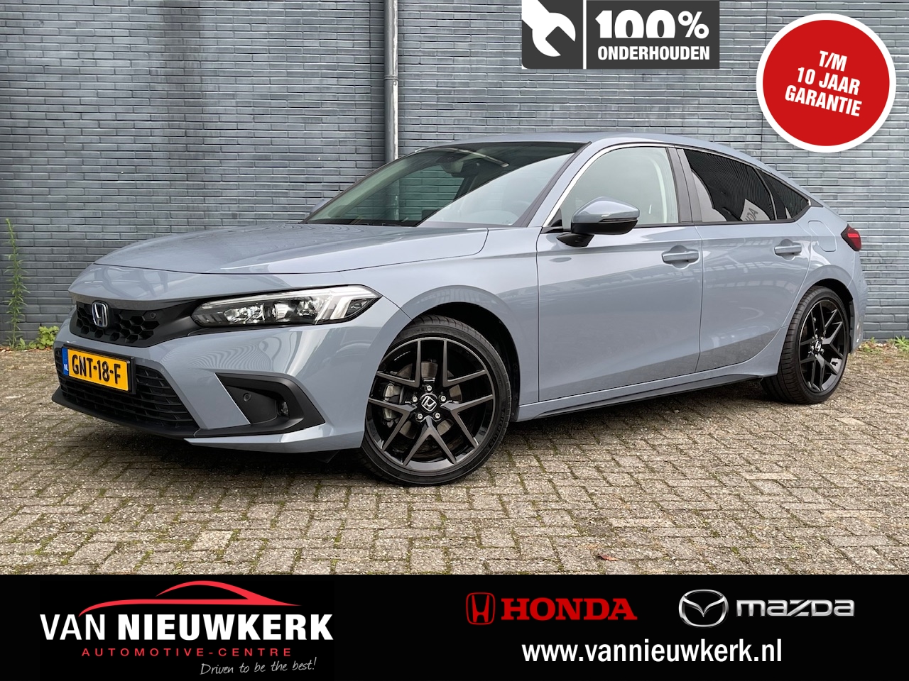 HONDA Civic 2.0 HYBRID 184PK Automaat Advance | Schuif-/Kanteldak | BOSE Audio | Leer | Adaptieve Cruise | Blindspot | Navi & Carplay | Stoel/Stuur Verwarming |