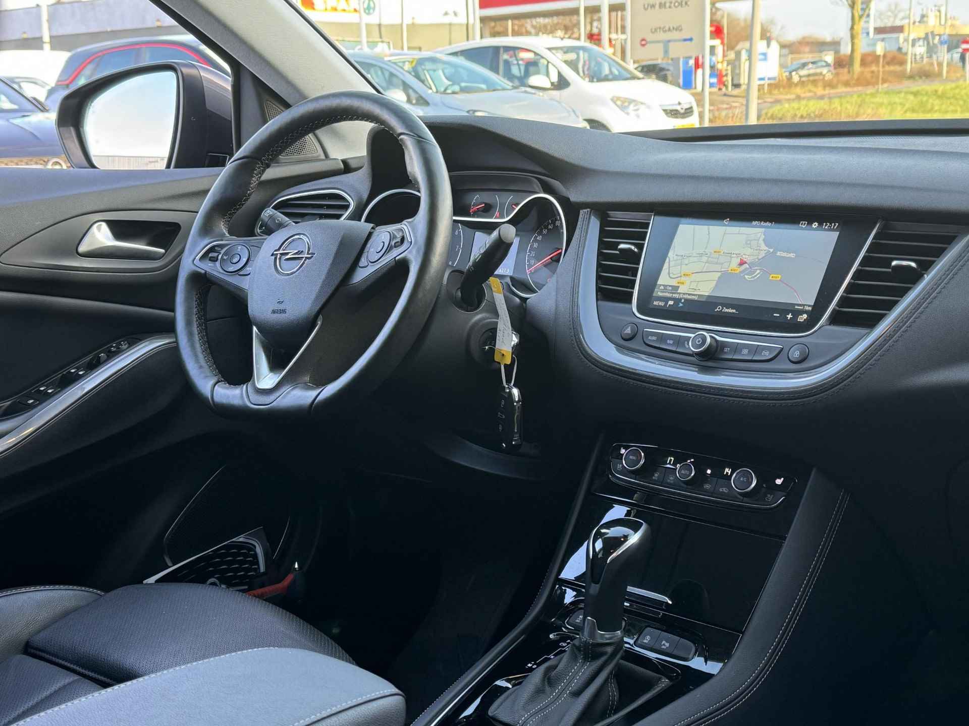 Opel Grandland X 1.6 Turbo Innovation Werkelijk prachtige en 100% dealer onderhouden 180 pk AUT met o.a. Leer | Stoelkoeling en verwarming | LED | Navigatie | Clima | 18" | Carplay - 17/52