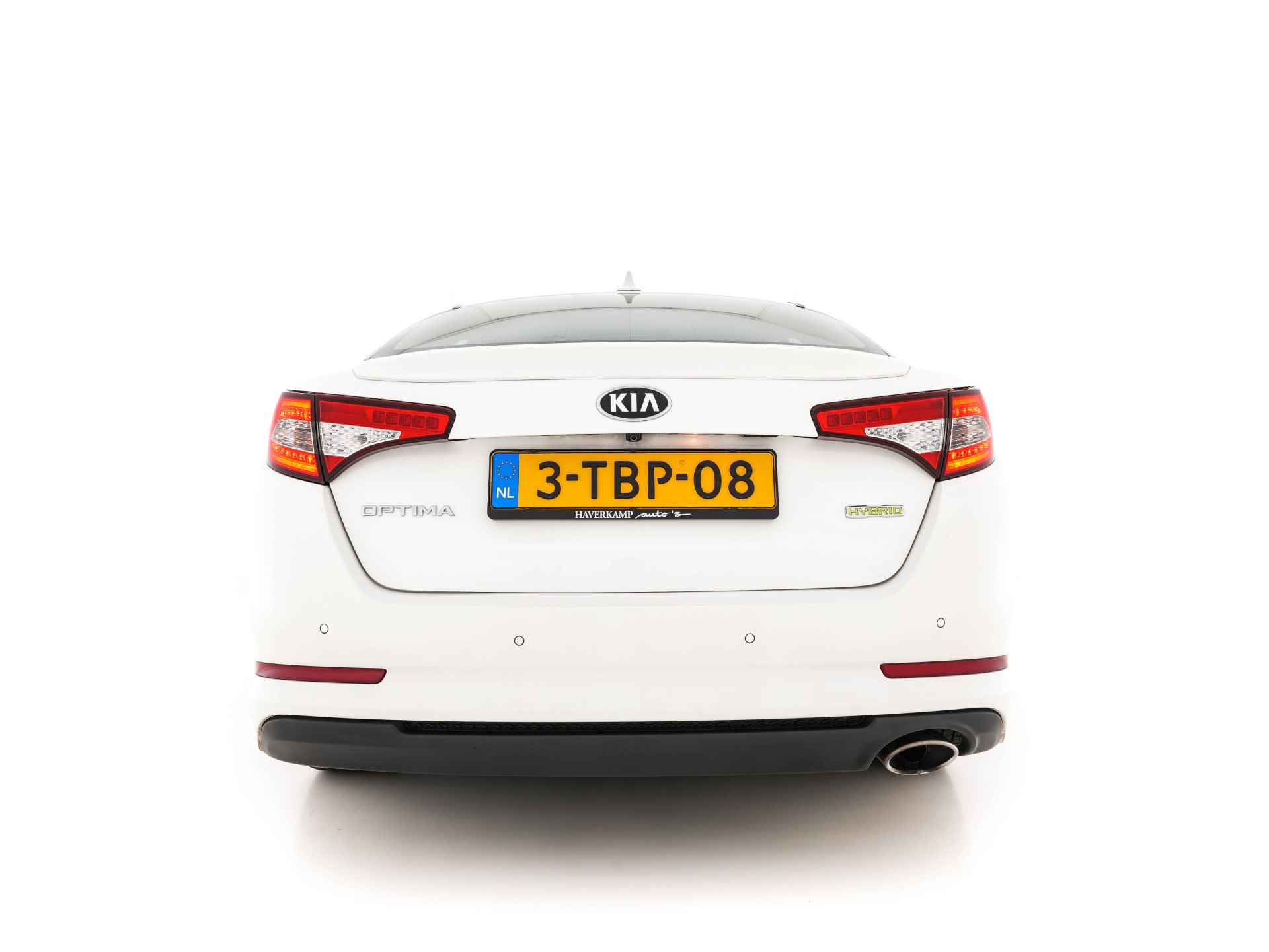 Kia Optima 2.0 CVVT Hybrid Super Pack Aut. *FULL-LEATHER | XENON | MEMORY-PACK | INFINITY-AUDIO | CAMERA | KEYLESS | ECC | HEATED/COOLED-SEATS | PDC | CRUISE | NAVI-FULLMAP | COMFORT-SEATS | 17''ALU* - 5/32