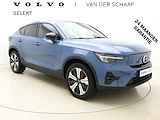 Volvo C40 Twin 408pk Ultimate 78 kWh / 1e Eig. / Nubuck / Fjord Blue / Getint glas / Adapt. Cruise / BLIS / 19'' + All Season / Keyless / Panoramadak /