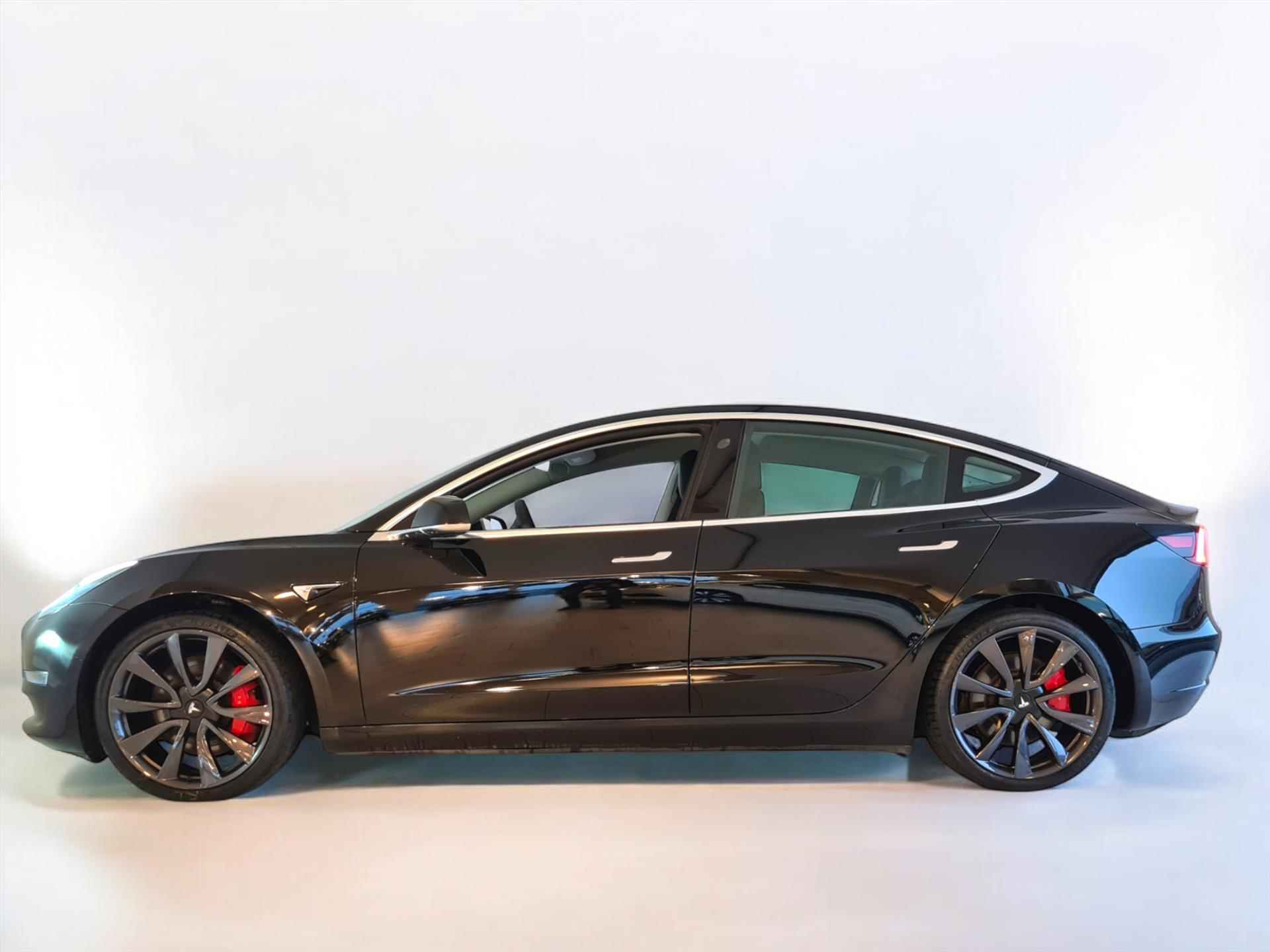 TESLA Model 3 Performance Dual Motor AWD Performance 75 kWh NAVI LEDER LED CAMERA STOELV - 5/30