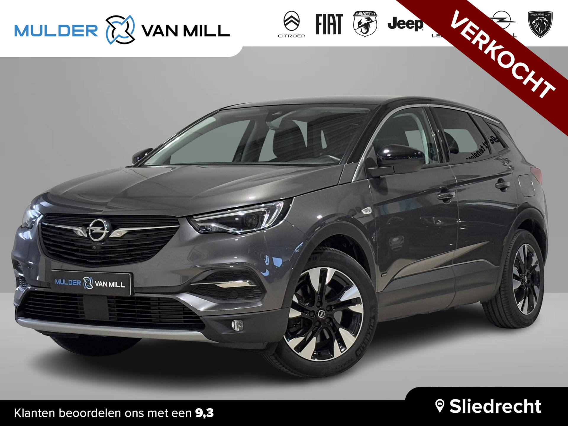 Opel Grandland X 1.6 Turbo HYbrid4 300 pk 4x4 Elegance |AGR-COMFORTSTOEL|KEYLESS ENTRY|360° CAMERA|ELEK. ACHTERKLEP|DAB+|ISOFIX|