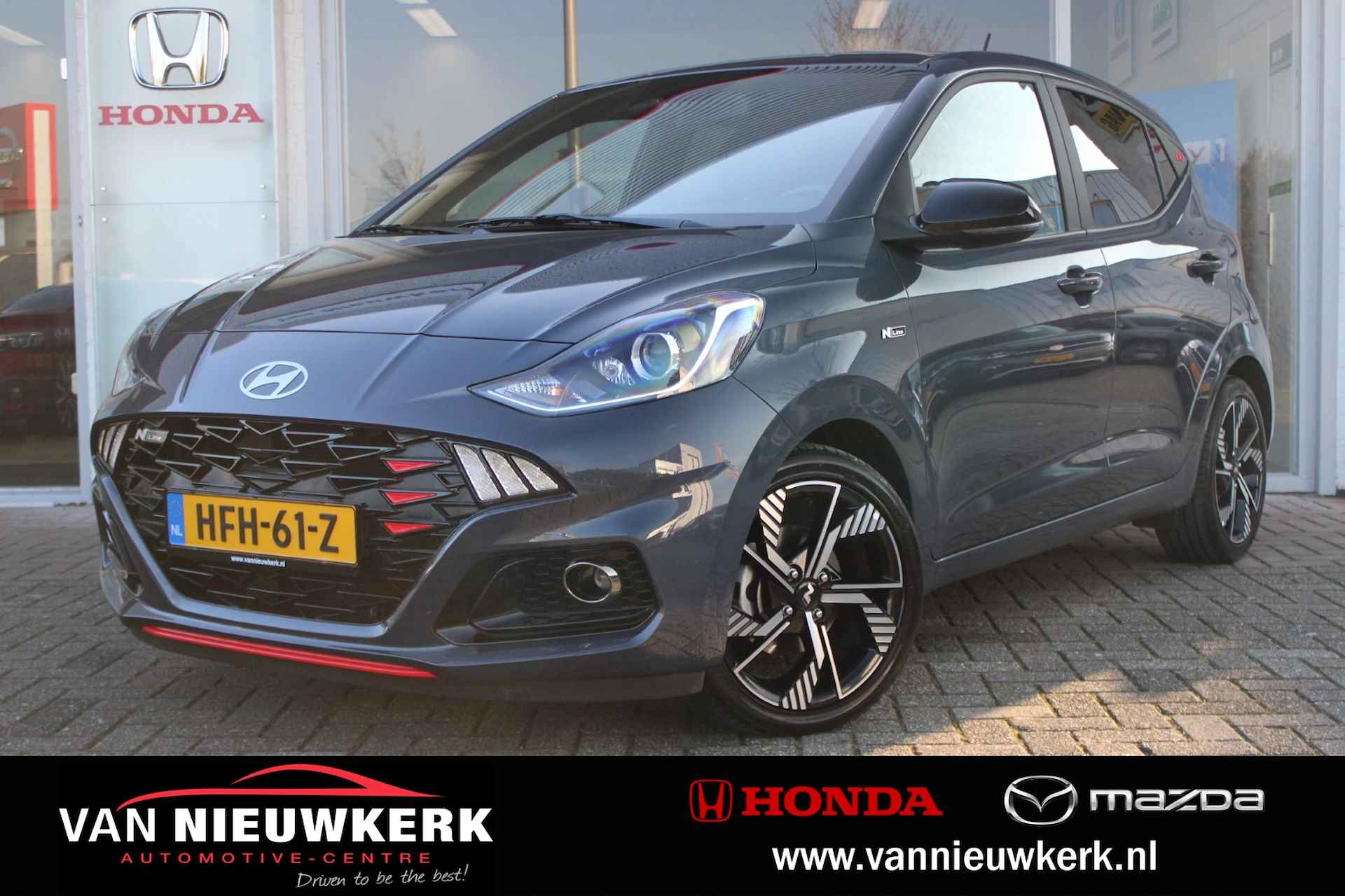 Hyundai I10 1.0i 100pk N-Line | Carplay & Android | Airco | Parkeersensoren Achter | N-Line Sportstoelen