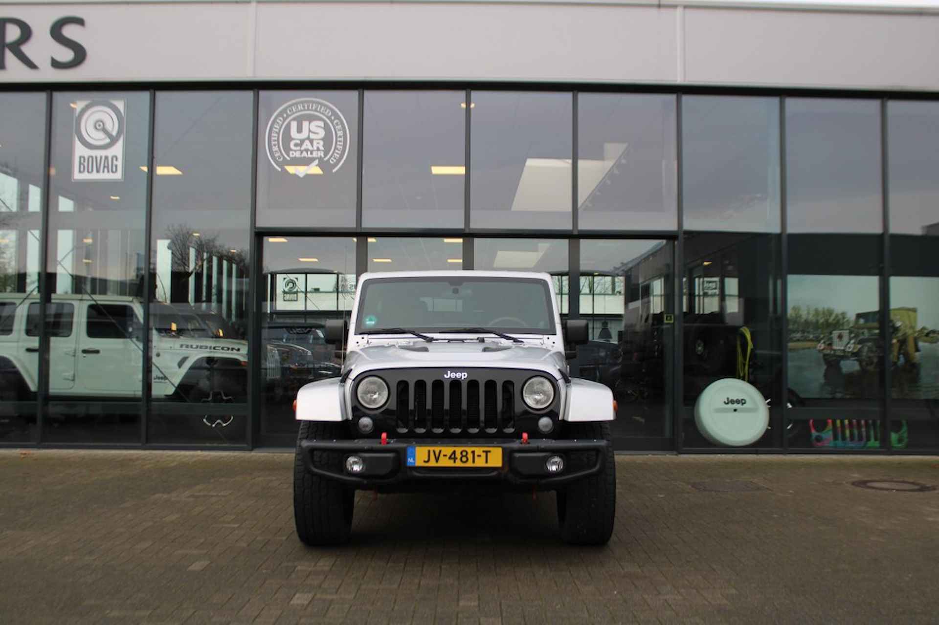 JEEP Wrangler 3.6i V6 4x4 JK Unlimited SAHARA / Leder Bruin / Hardtop in kleur - 2/26