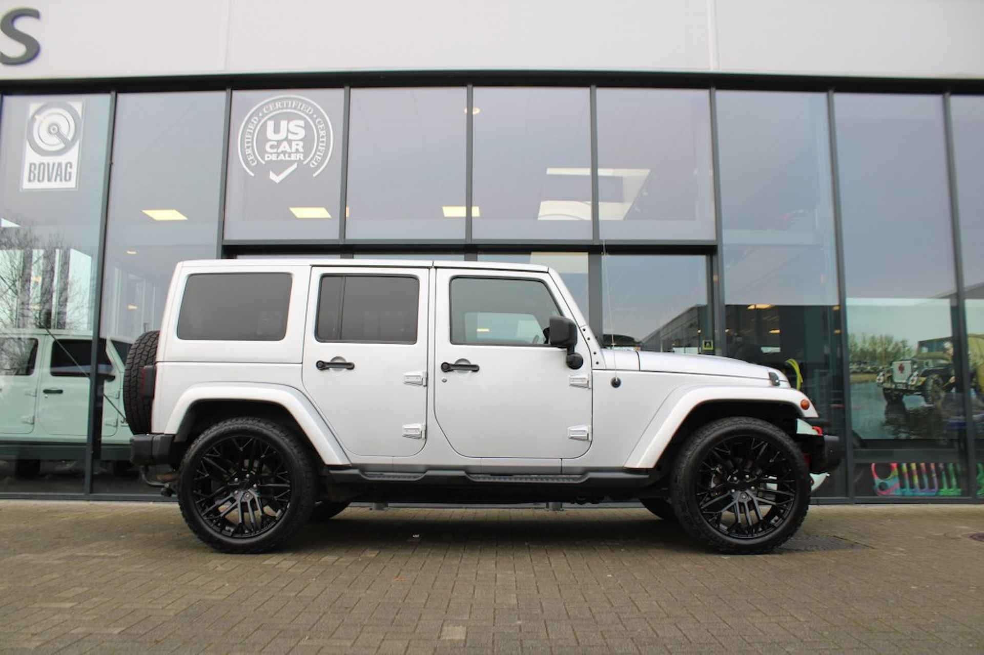 JEEP Wrangler 3.6i V6 4x4 JK Unlimited SAHARA / Leder Bruin / Hardtop in kleur - 4/26