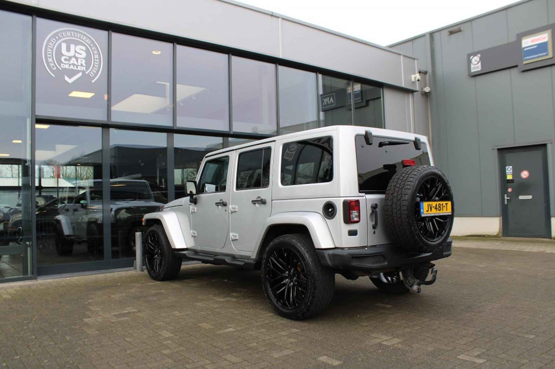 JEEP Wrangler 3.6i V6 4x4 JK Unlimited SAHARA / Leder Bruin / Hardtop in kleur - 5/26