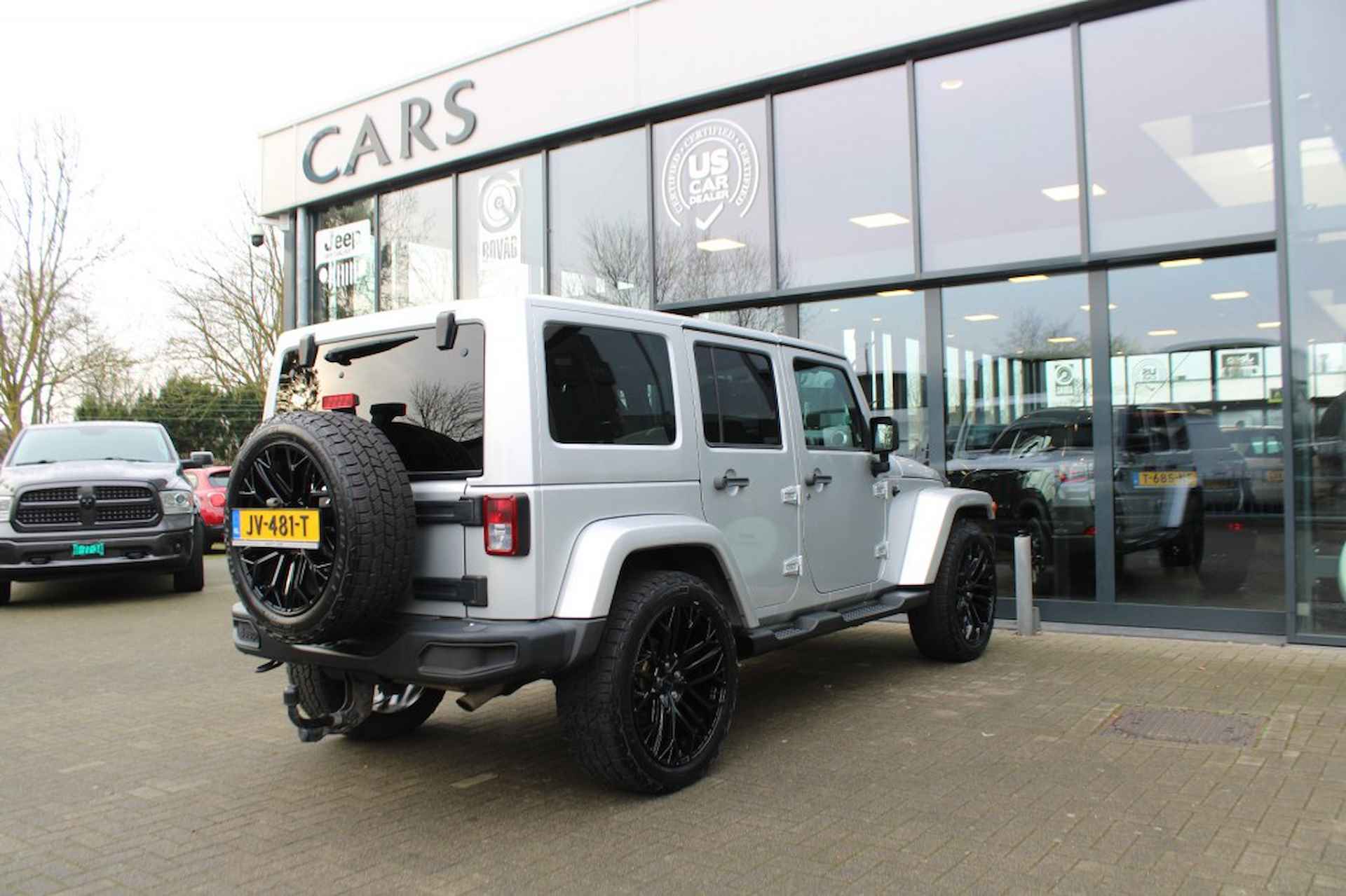 JEEP Wrangler 3.6i V6 4x4 JK Unlimited SAHARA / Leder Bruin / Hardtop in kleur - 7/26