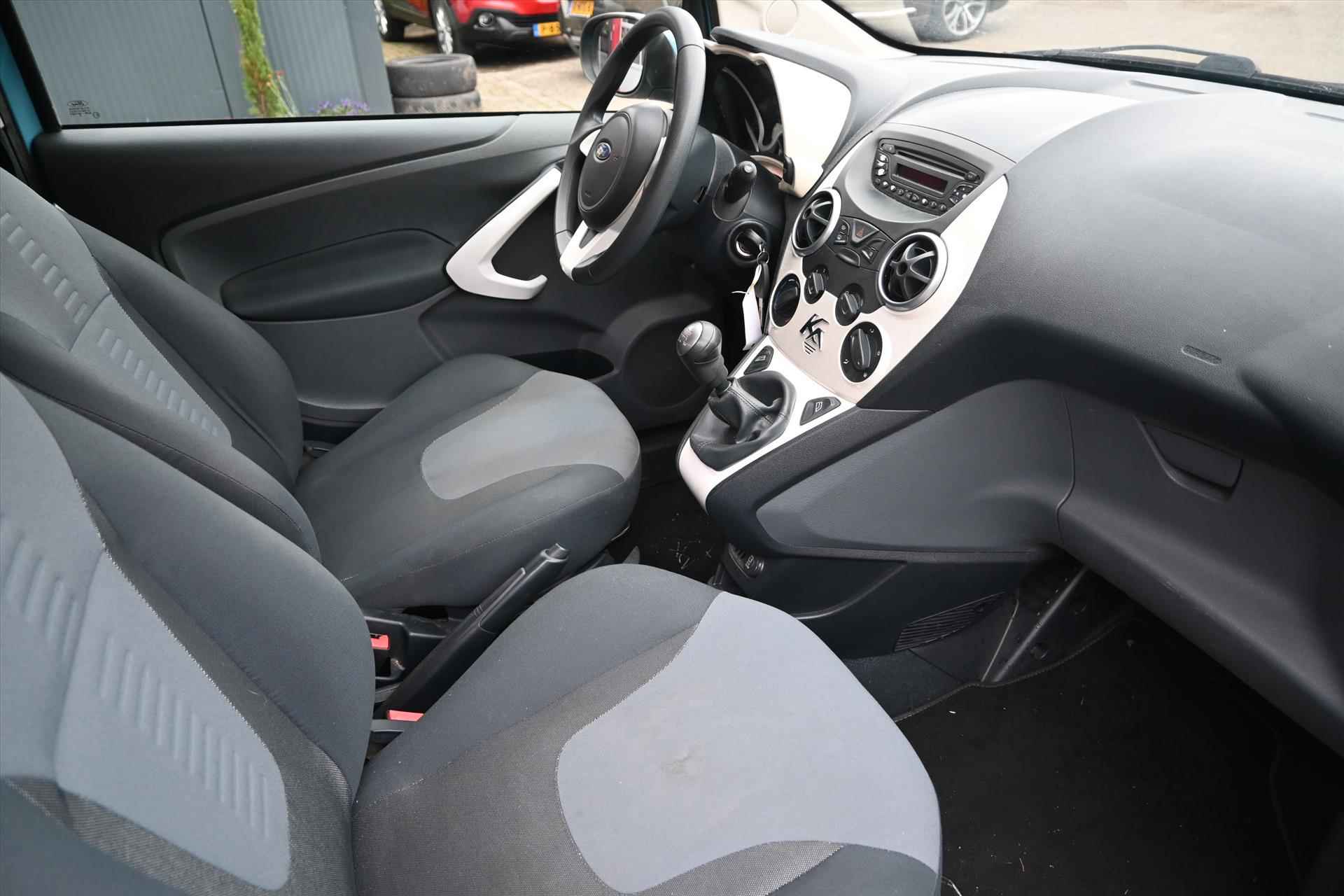 Ford Ka 1.2 69pk Titanium | Airco | Radio CD | Elektr. ramen | LM-Velgen - 9/26