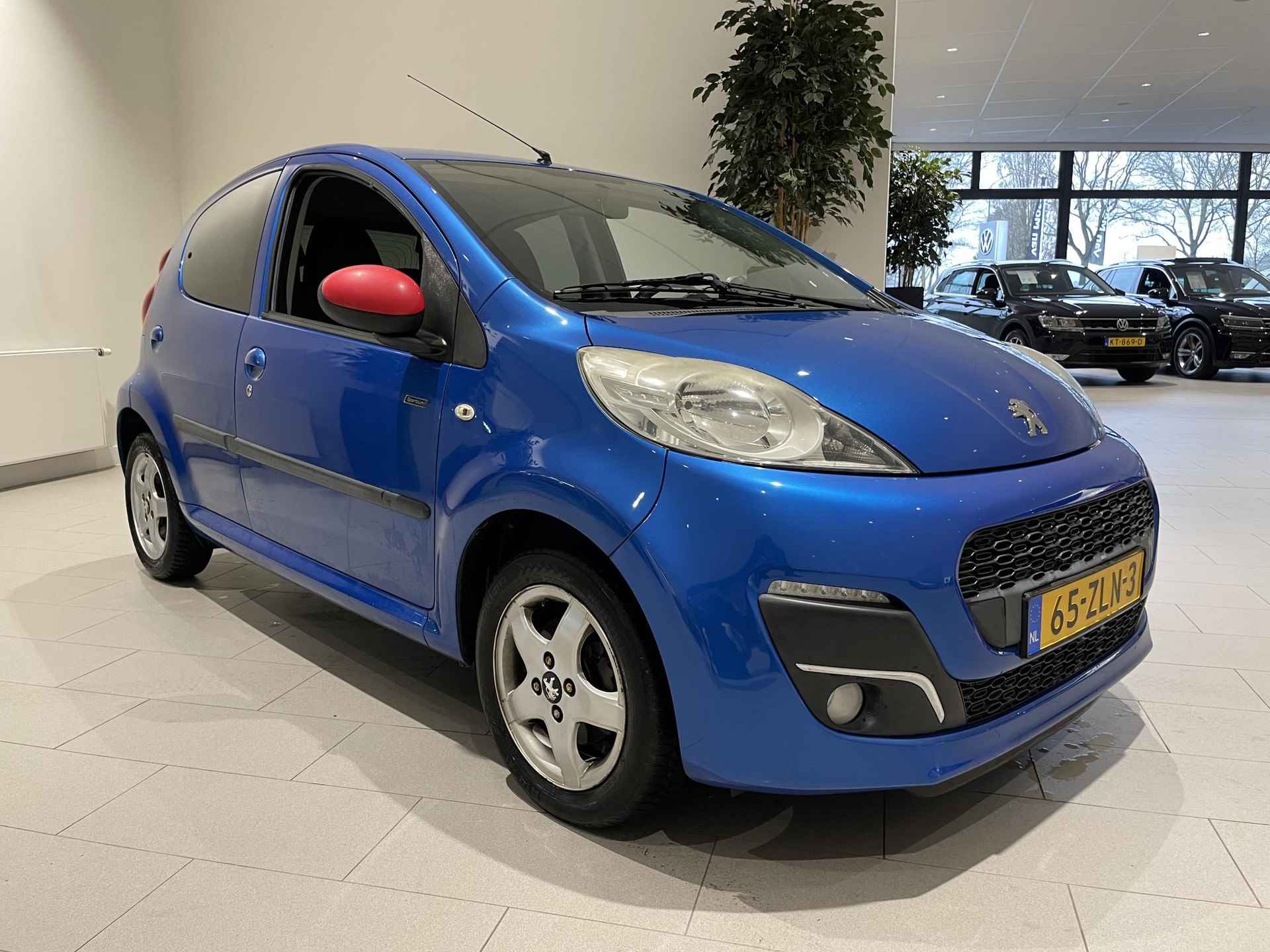 Peugeot 107 1.0 Sportium 68 PK | Airco | Toerentalsensor | Getinte Ruiten | AUX | CD-speler | - 7/19