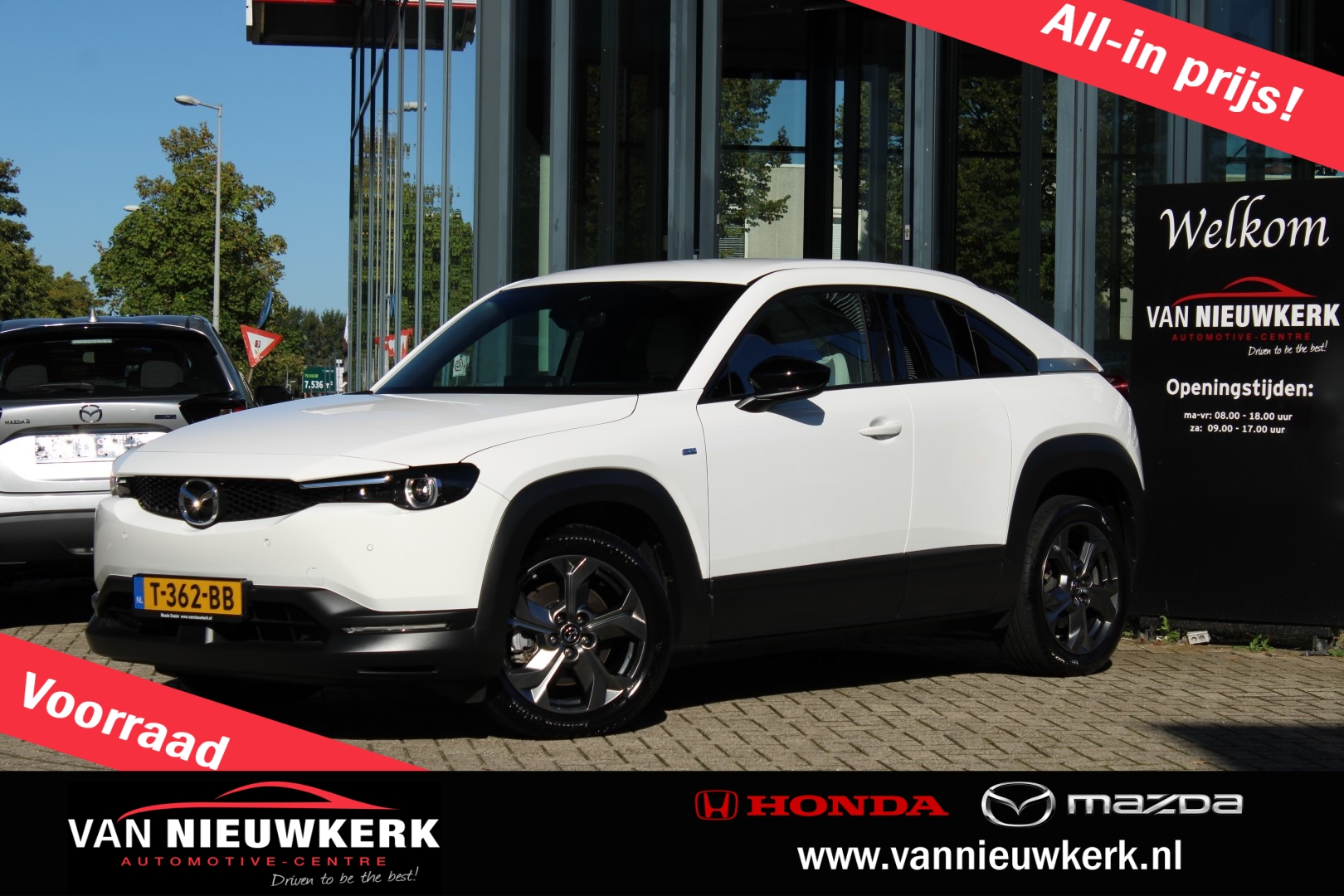 MAZDA Mx-30 E-SKYACTIV 143pk Advantage Fabrieksgarantie tot 2029! Subsidie!