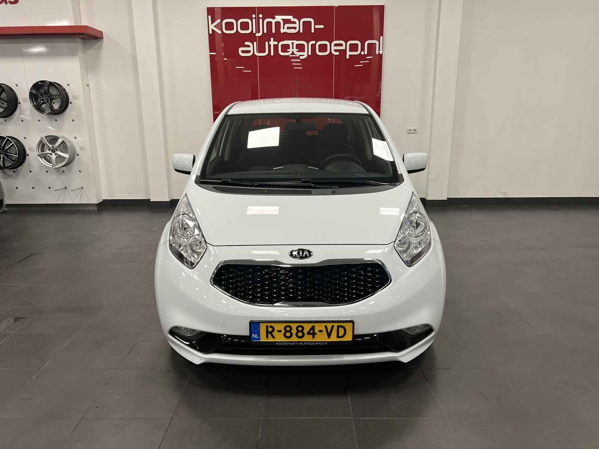 Kia Venga 1.6 CVVT DynamicLine 1300 kg trekgewicht met gratis trekhaak! Airco, Bluetooth, Hoge instap, Garantie! - 17/19