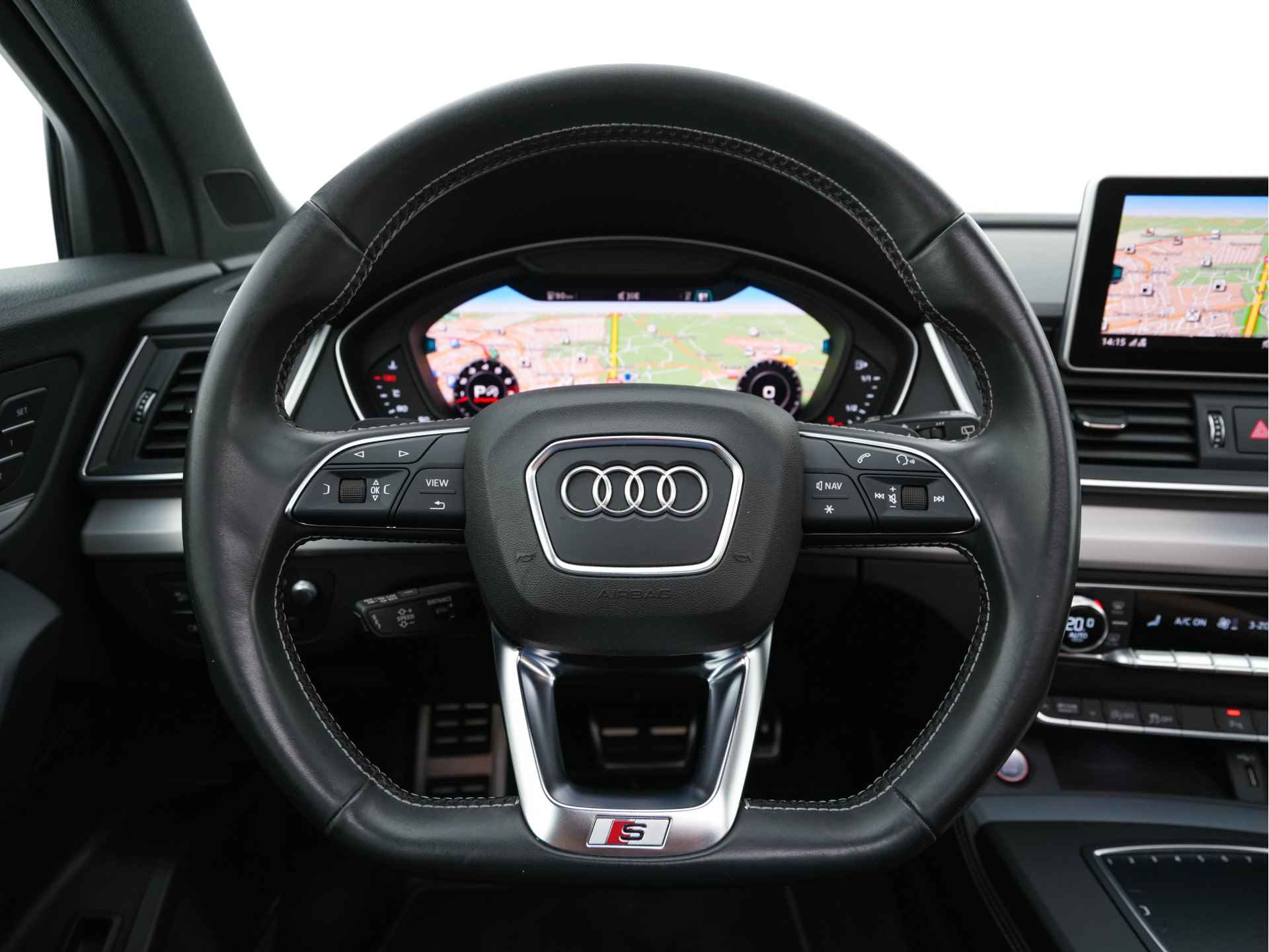 Audi SQ5 3.0 TFSI Quattro Pro-Line-Plus S-Line-Sportpack Aut. *PANO | NAPPA-VOLLEDER | HEAD-UP | ADAPTIVE-CRUISE | BANG/OLUFSEN-AUDIO | FULL-LED | MEMORY-PACK | VIRTUAL-COCKPIT | BLIND-SPOT | KEYLESS | CAMERA | SPORT-SEATS | 21''ALU* - 15/42