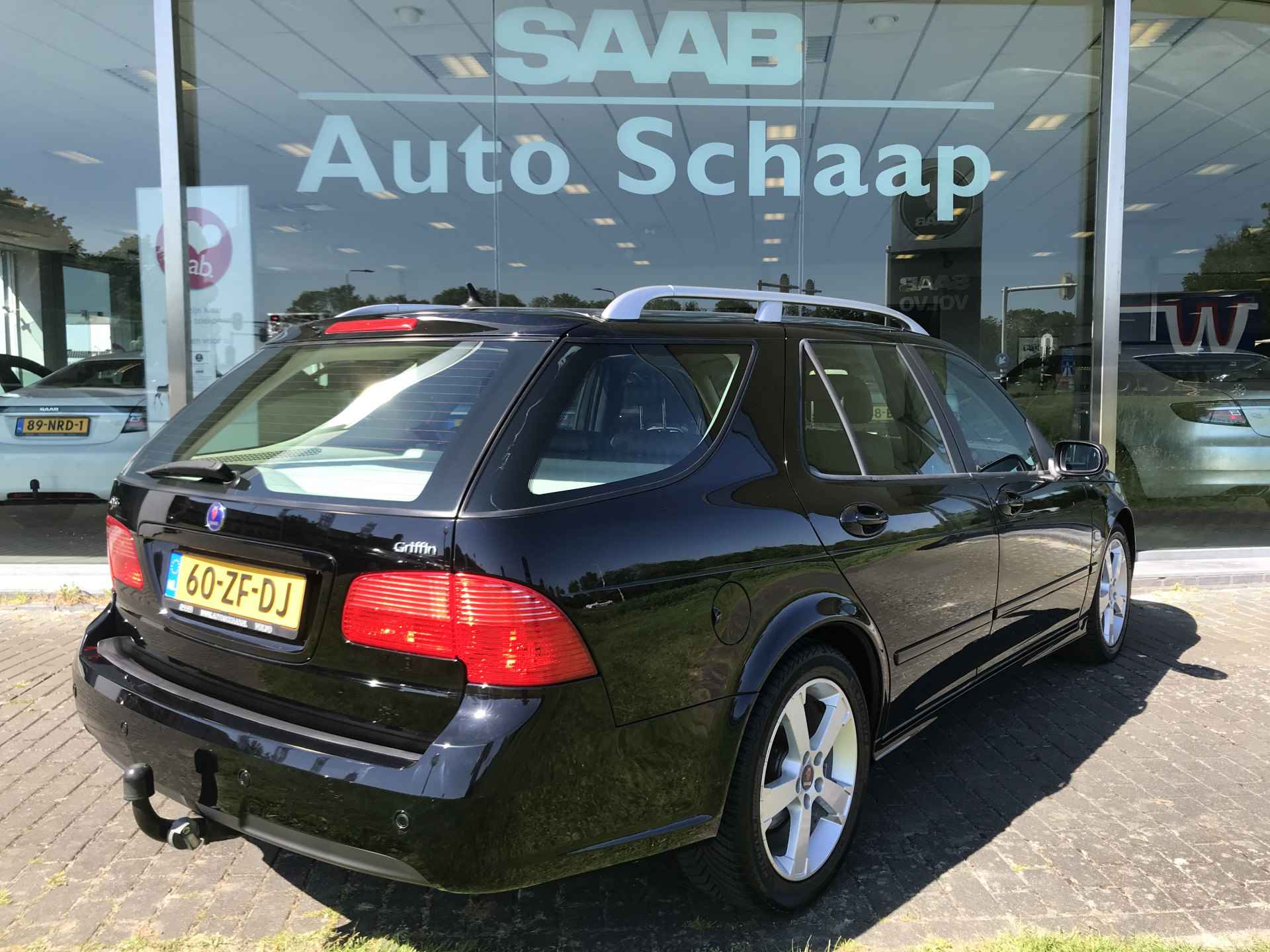 Saab 9-5 Estate 2.0t Vector Automaat | Rijklaar incl garantie | Afneembare trekhaak Xenon Leer Navigatie - 5/36