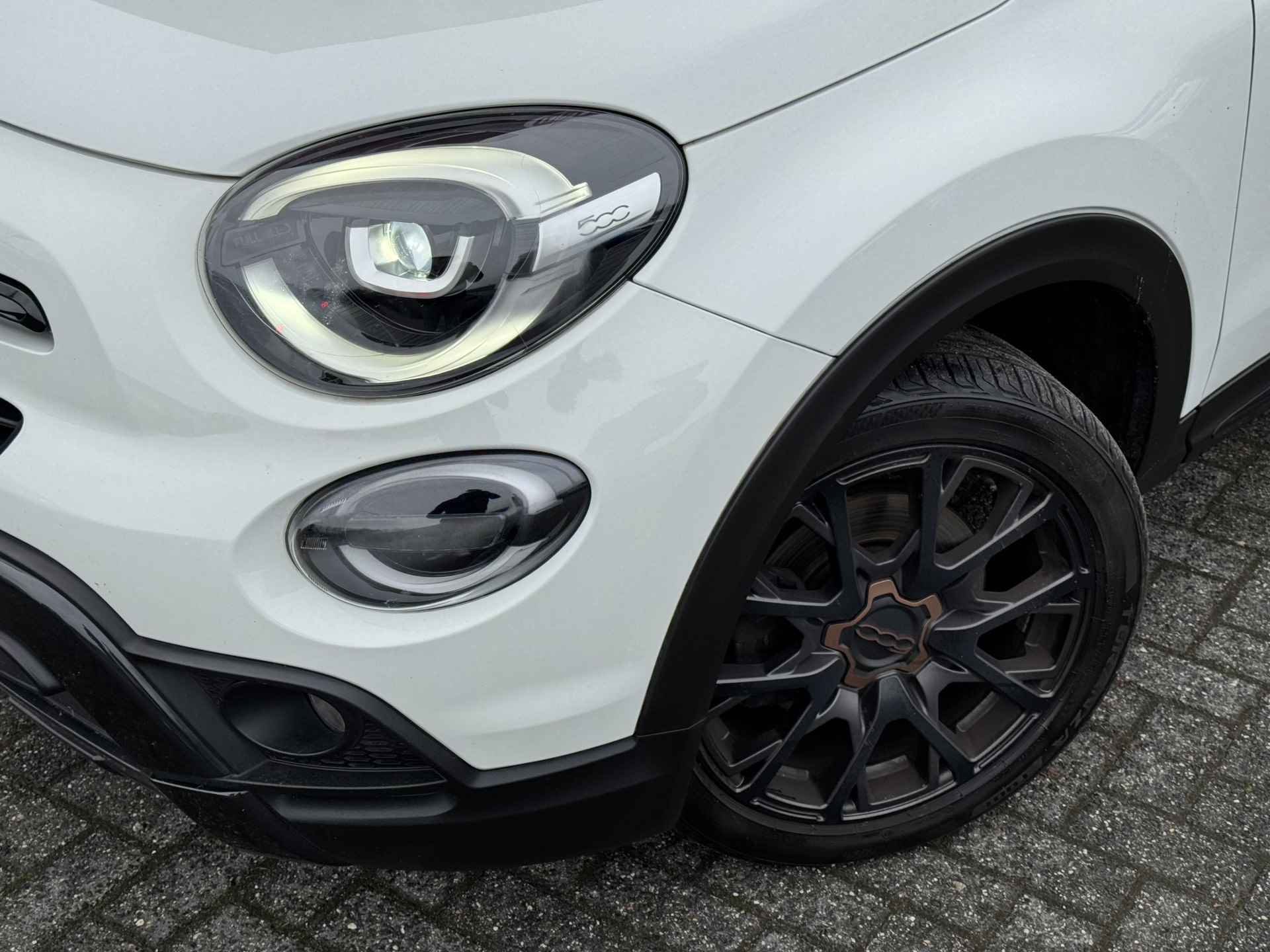 Fiat 500X Cross 1.4 Turbo MultiAir CrossPlus | LED | half leder - 4/4