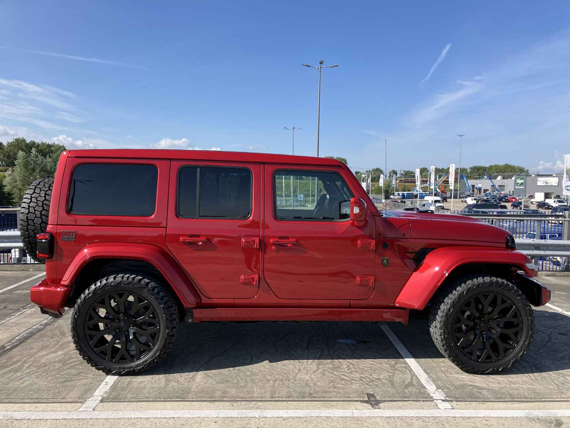 Jeep Wrangler BRUTE Rubicon 4xe 380 / 22" LMV / Hard-Top Jeep Wrangler BRUTE 4xe 380 Custom Skyview BRUTE CUSTOM - Sky View - 22 Inch - 8/58