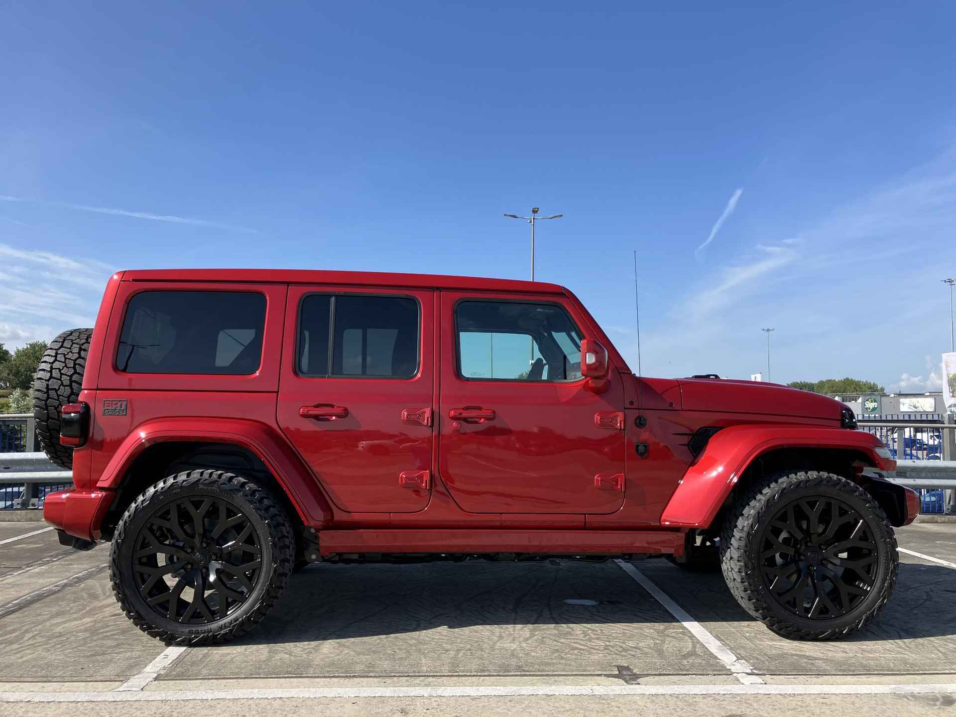 Jeep Wrangler BRUTE Rubicon 4xe 380 / 22" LMV / Hard-Top Jeep Wrangler BRUTE 4xe 380 Custom Skyview BRUTE CUSTOM - Sky View - 22 Inch - 41/58