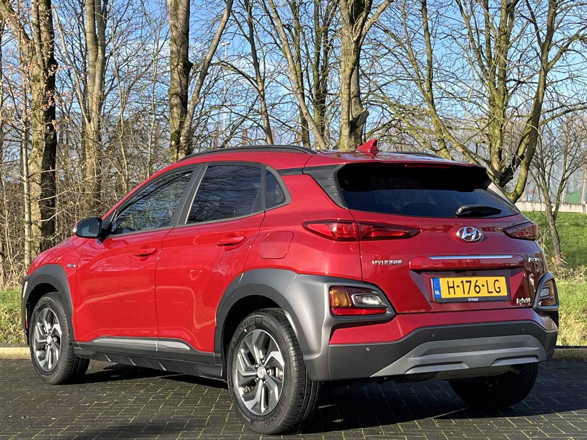 Hyundai Kona 1.6 GDI HEV Fashion | Adaptieve cruisecontrol | Head up display | Ingebouwde navigatiesysteem  | Volledig hybride | - 9/43