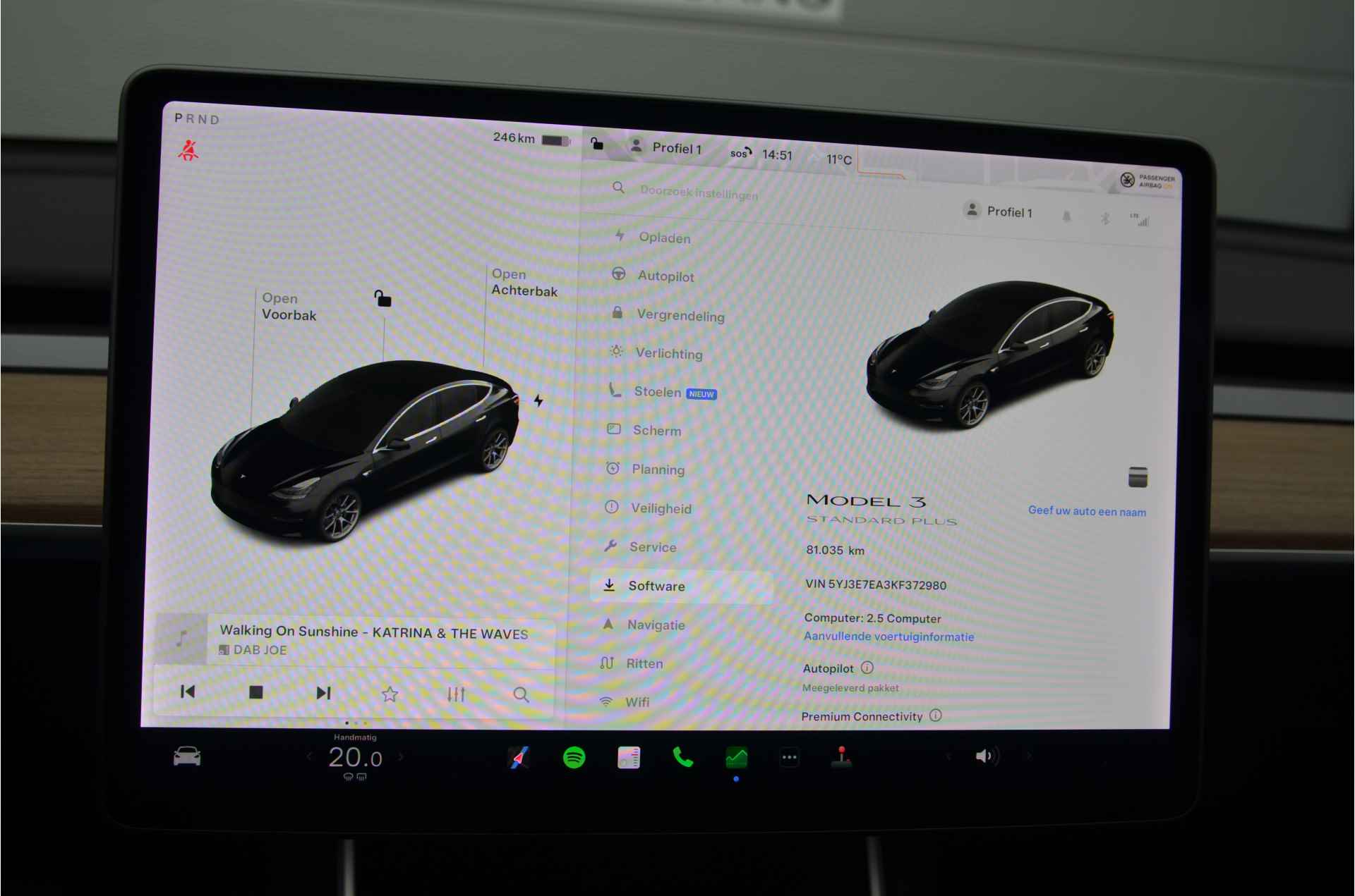 Tesla Model 3 Standard RWD Plus 60 kWh AutoPilot, incl. BTW - 20/32