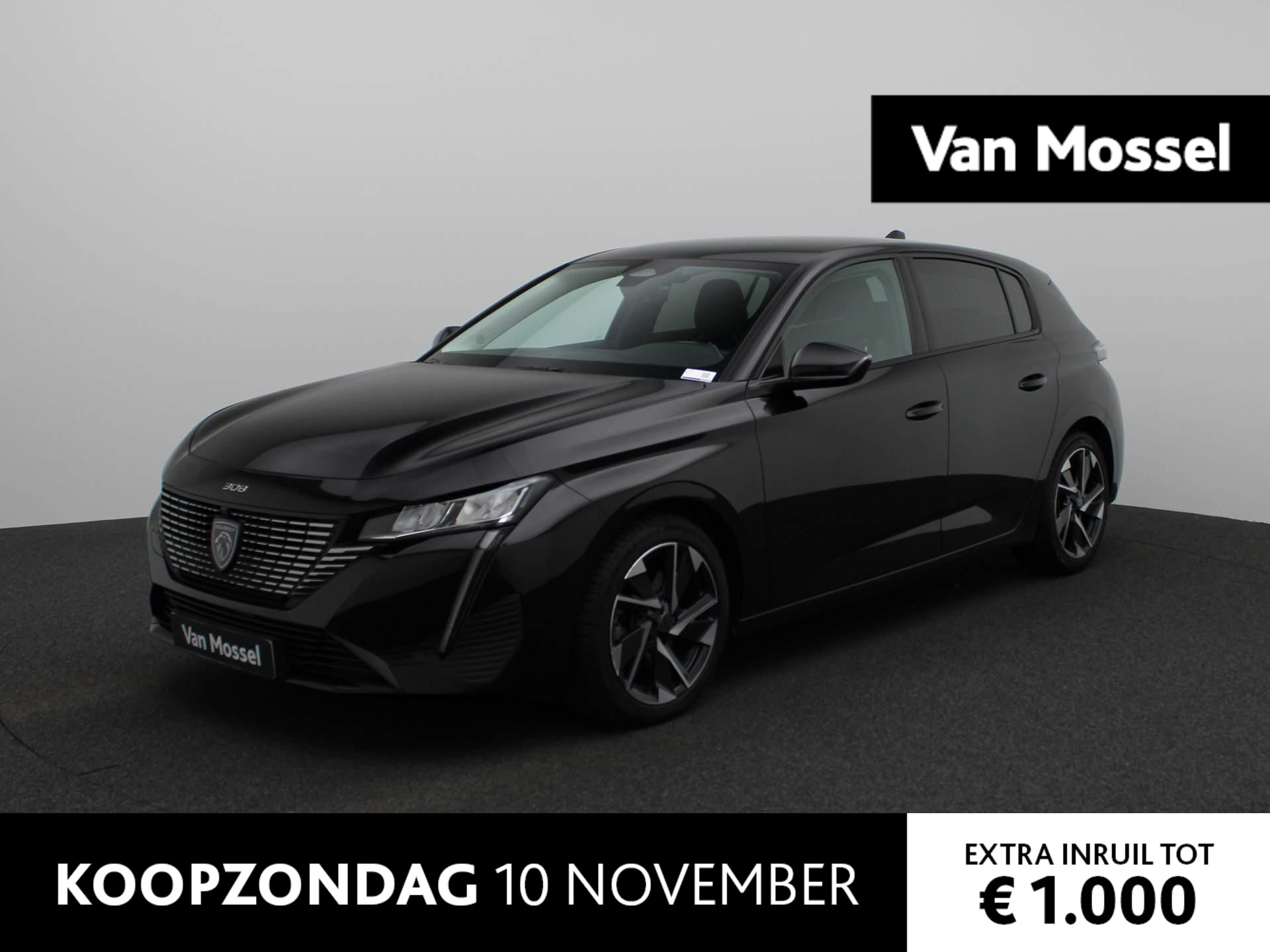 Peugeot 308 1.5 BlueHDi Allure Pack Business | Half-Leder | Apple Carplay / Android Auto | 360 Camera | Dodehoekdetectie | Led-Koplampen | Sfeerverlichting | Keyless | Adaptieve Cruise Control |