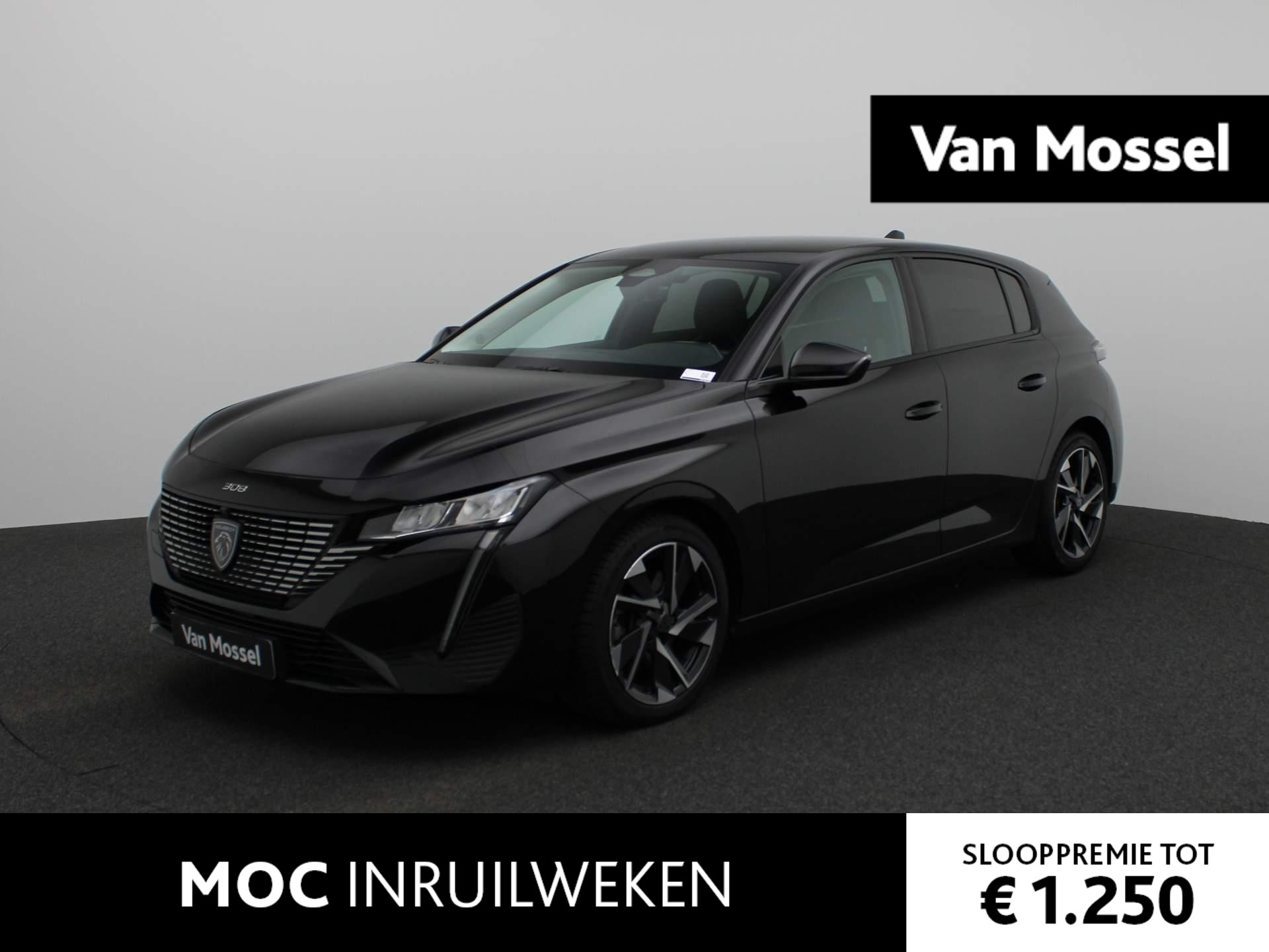 Peugeot 308 1.5 BlueHDi Allure Pack Business | Half-Leder | Apple Carplay / Android Auto | 360 Camera | Dodehoekdetectie | Led-Koplampen | Sfeerverlichting | Keyless | Adaptieve Cruise Control |