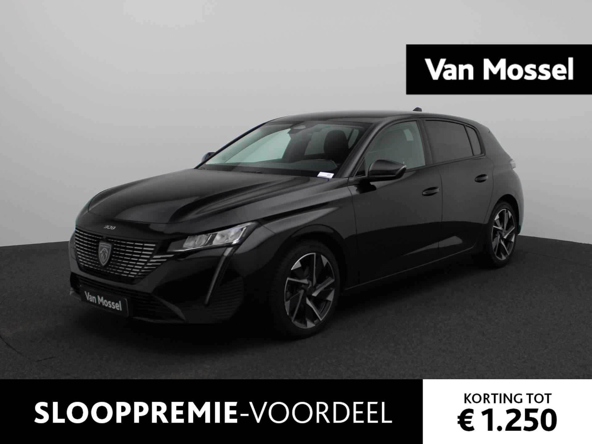 Peugeot 308 1.5 BlueHDi Allure Pack Business AUTOMAAT | Half-Leder | Apple Carplay / Android Auto | 360 Camera | Dodehoekdetectie | Led-Koplampen | Sfeerverlichting | Keyless | Adaptieve Cruise Control |