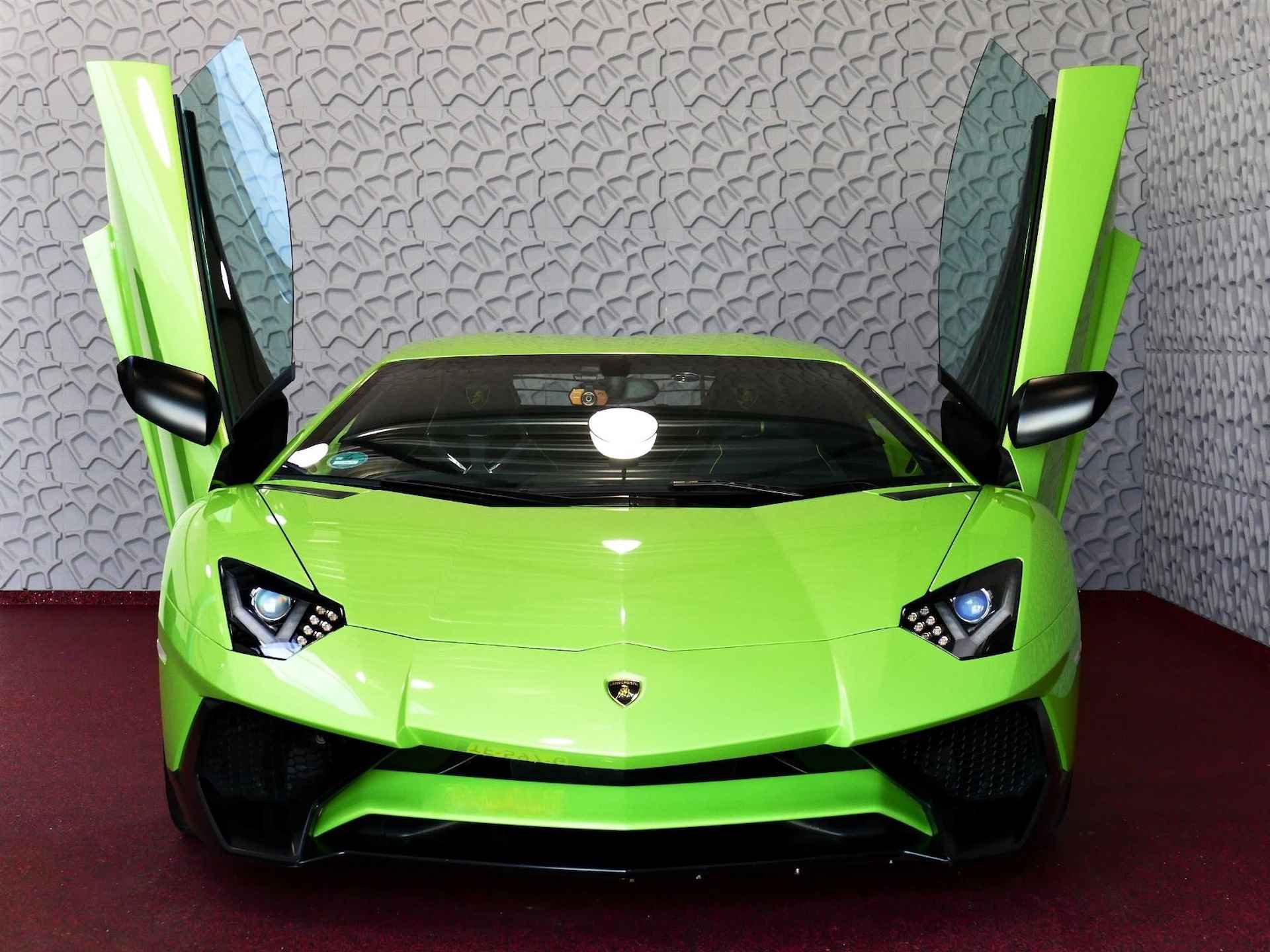 Lamborghini Aventador 6.5 V12 LP750-4 Superveloce SV Verde ithaca Lift Camera - 17/85