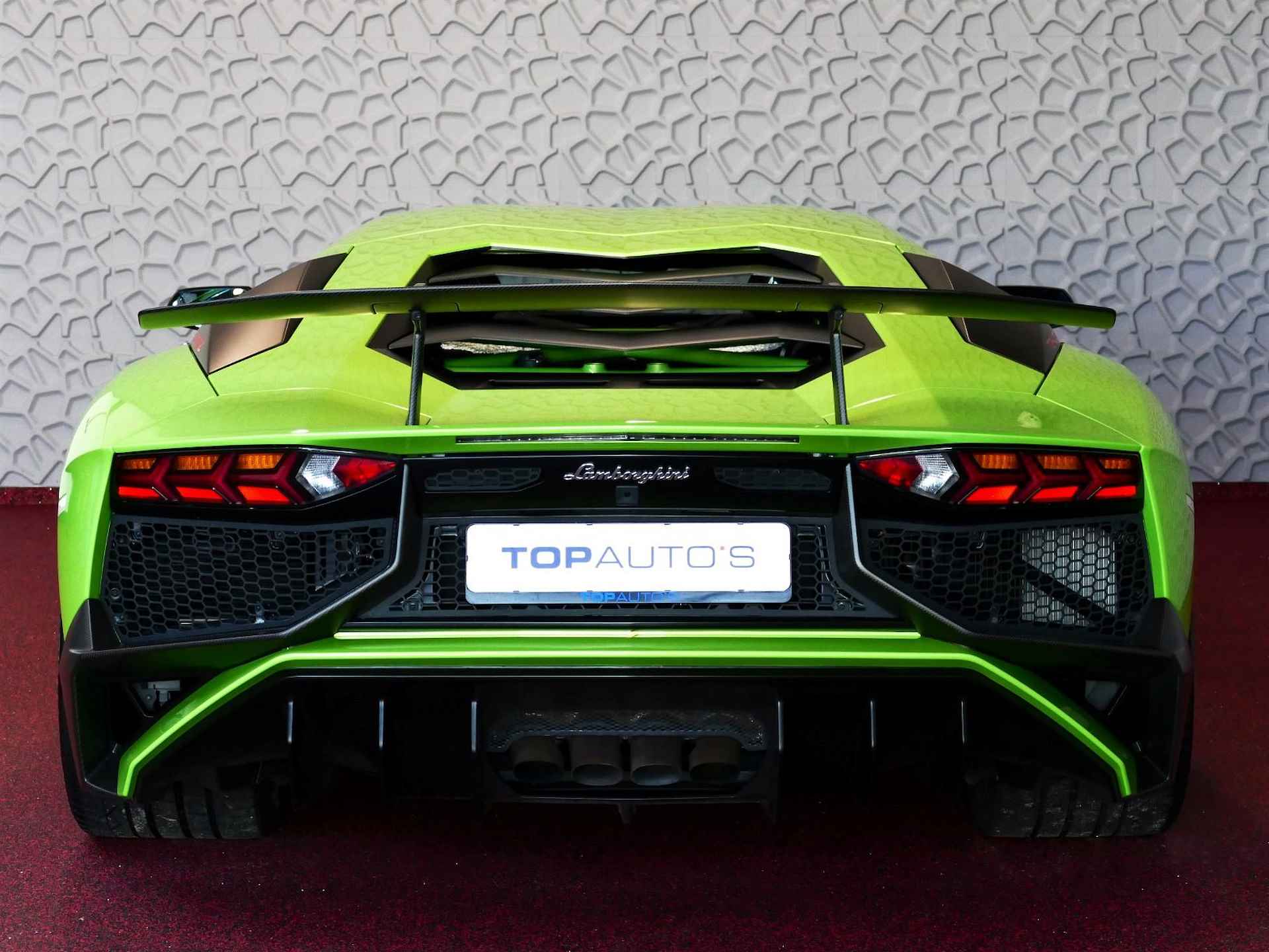 Lamborghini Aventador 6.5 V12 LP750-4 Superveloce SV Verde ithaca Lift Camera - 18/85