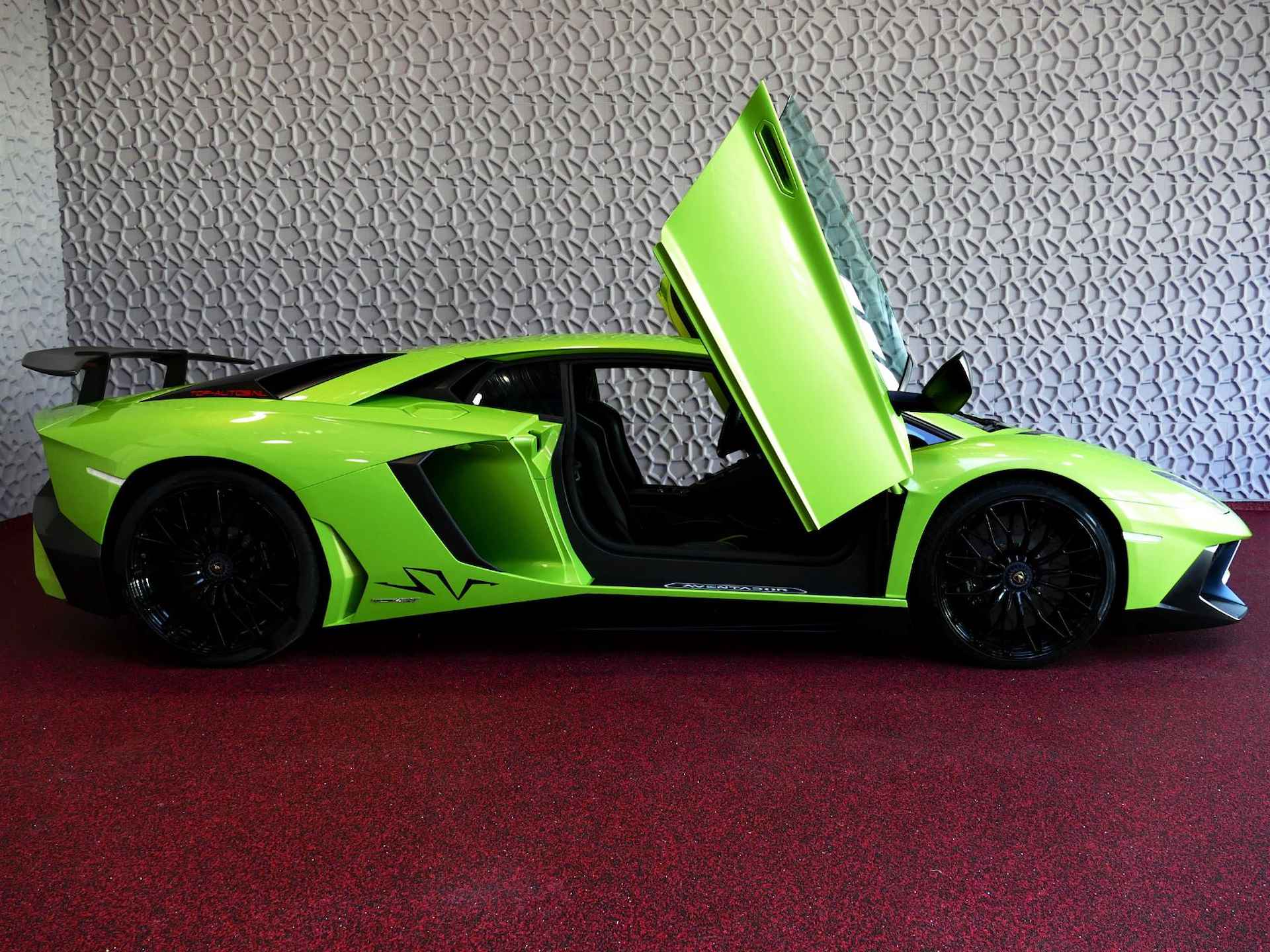 Lamborghini Aventador 6.5 V12 LP750-4 Superveloce SV Verde ithaca Lift Camera - 35/85