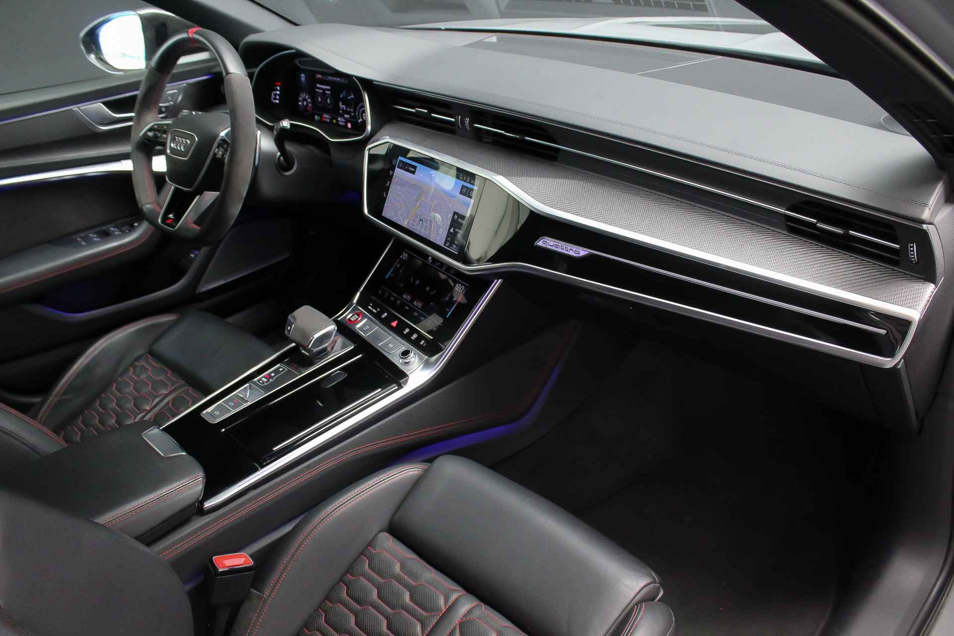 Audi RS6 1000pk URBAN Quattro |BTW|B&O Advance|dynamic plus|keramisch|head-up|full Urban|23 inch custom rims|stage 3+ tune 1000 pk|Eventuri|Matrix LED| - 7/57