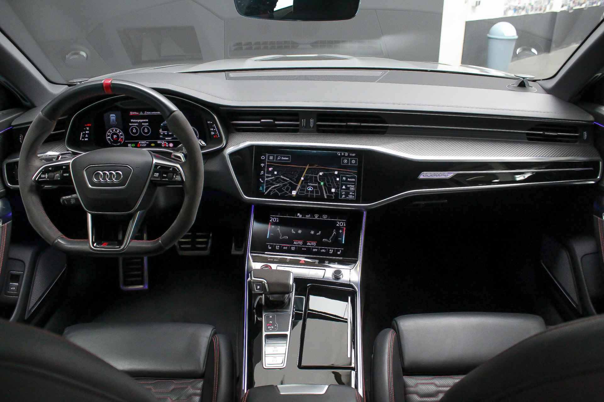 Audi RS6 1000pk URBAN Quattro |BTW|B&O Advance|dynamic plus|keramisch|head-up|full Urban|23 inch custom rims|stage 3+ tune 1000 pk|Eventuri|Matrix LED| - 11/57