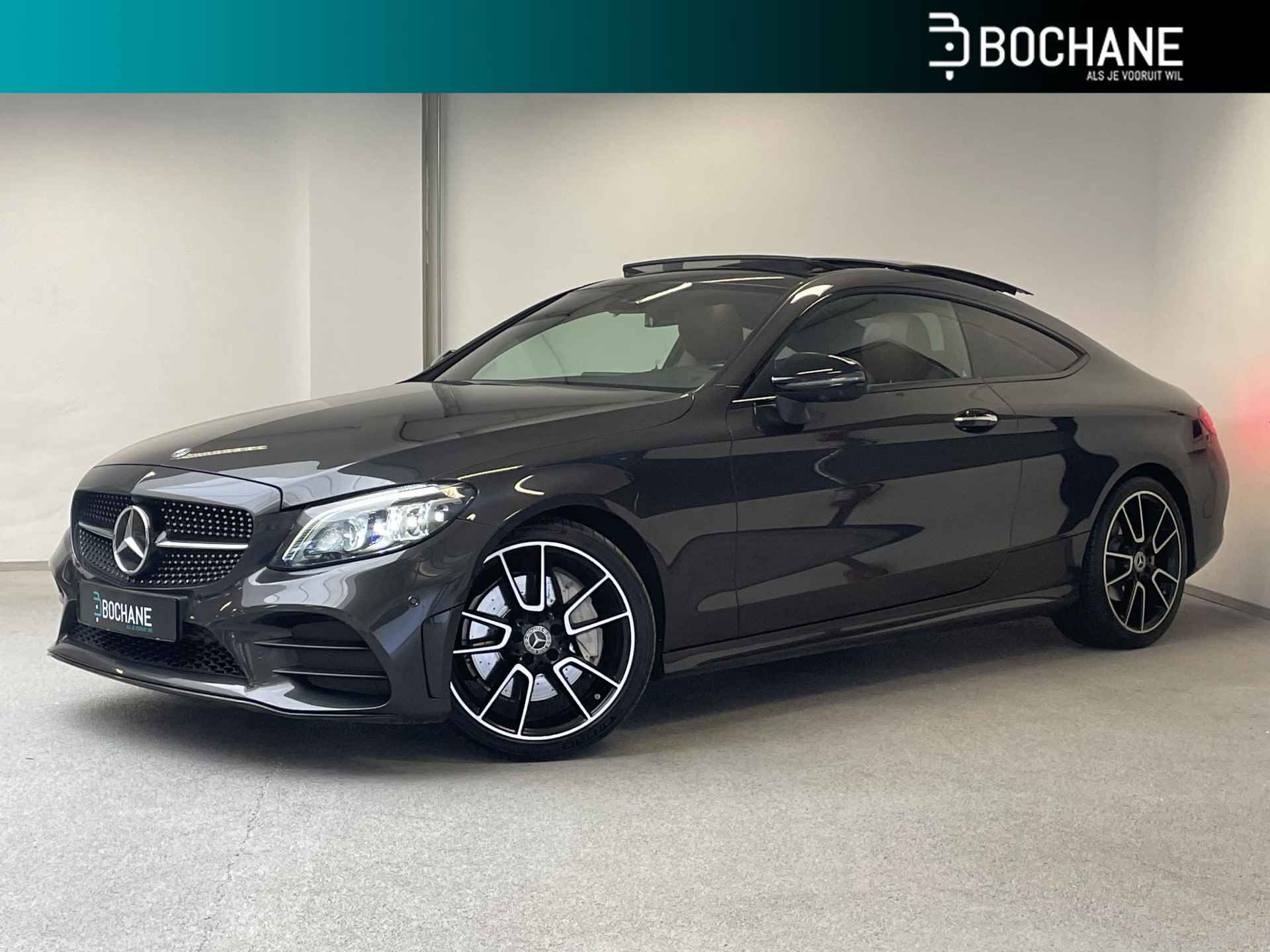 Mercedes-Benz C-klasse Coupé 300 AMG Premium Plus | PANO | BURMESTER | LEDER |