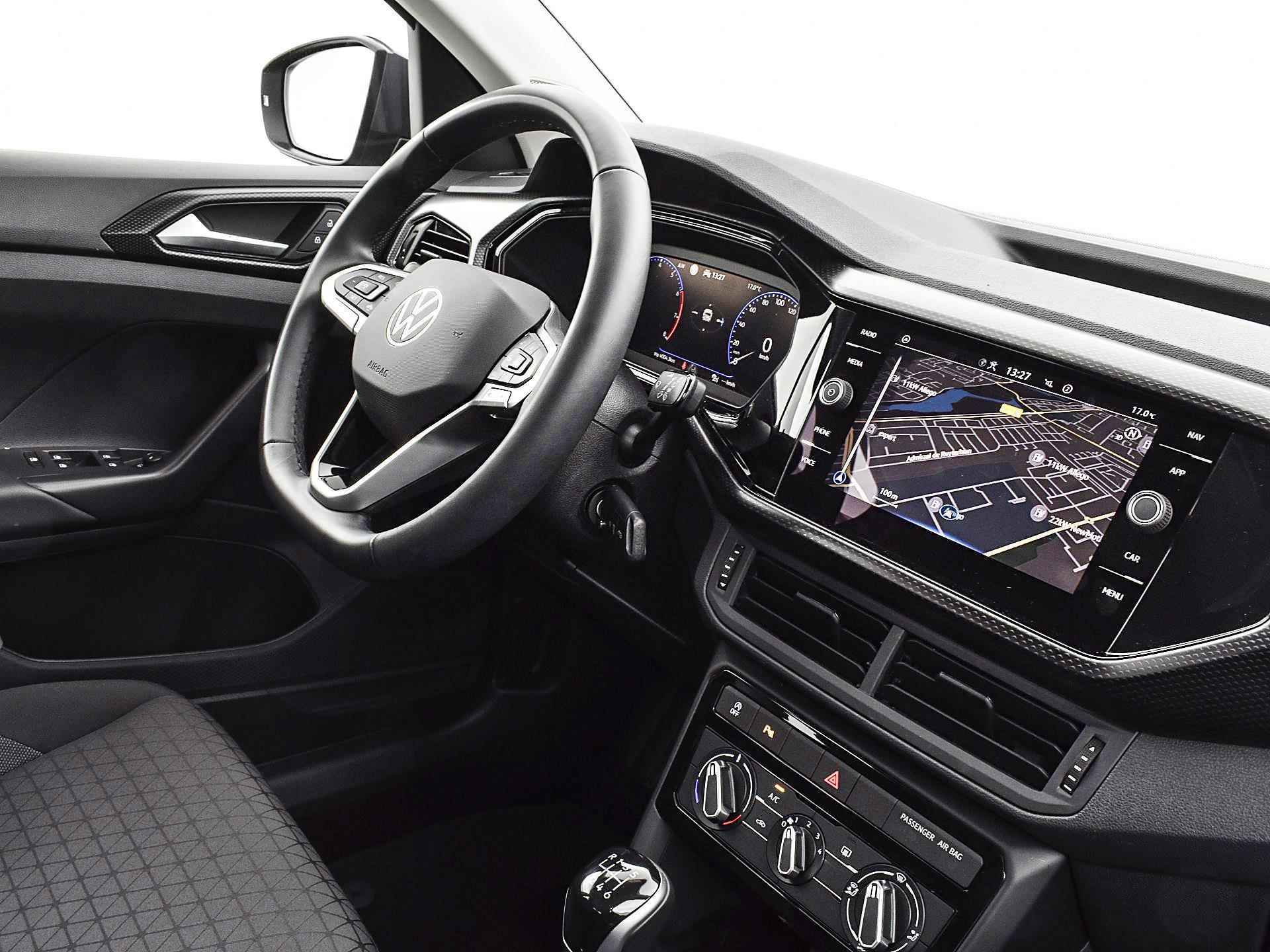 Volkswagen T-Cross 1.0 Tsi 110pk Life | ACC | DAB | Airco | Navi | App-Connect | P-Sensoren | Virtual Cockpit | 16'' Inch | Garantie t/m 14-04-2027 of 100.000km - 15/32